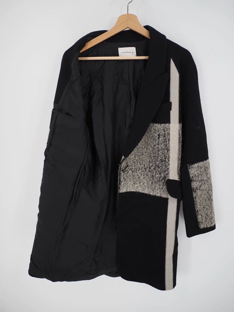 Song For The Mute Song For The Mute catalog black and gray wool coat Size US M / EU 48-50 / 2 - 5 Thumbnail