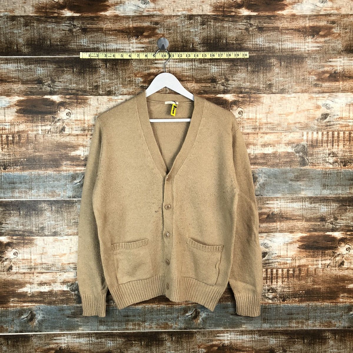 GU Brown Cardigan japan vintage Knitwear #A1807