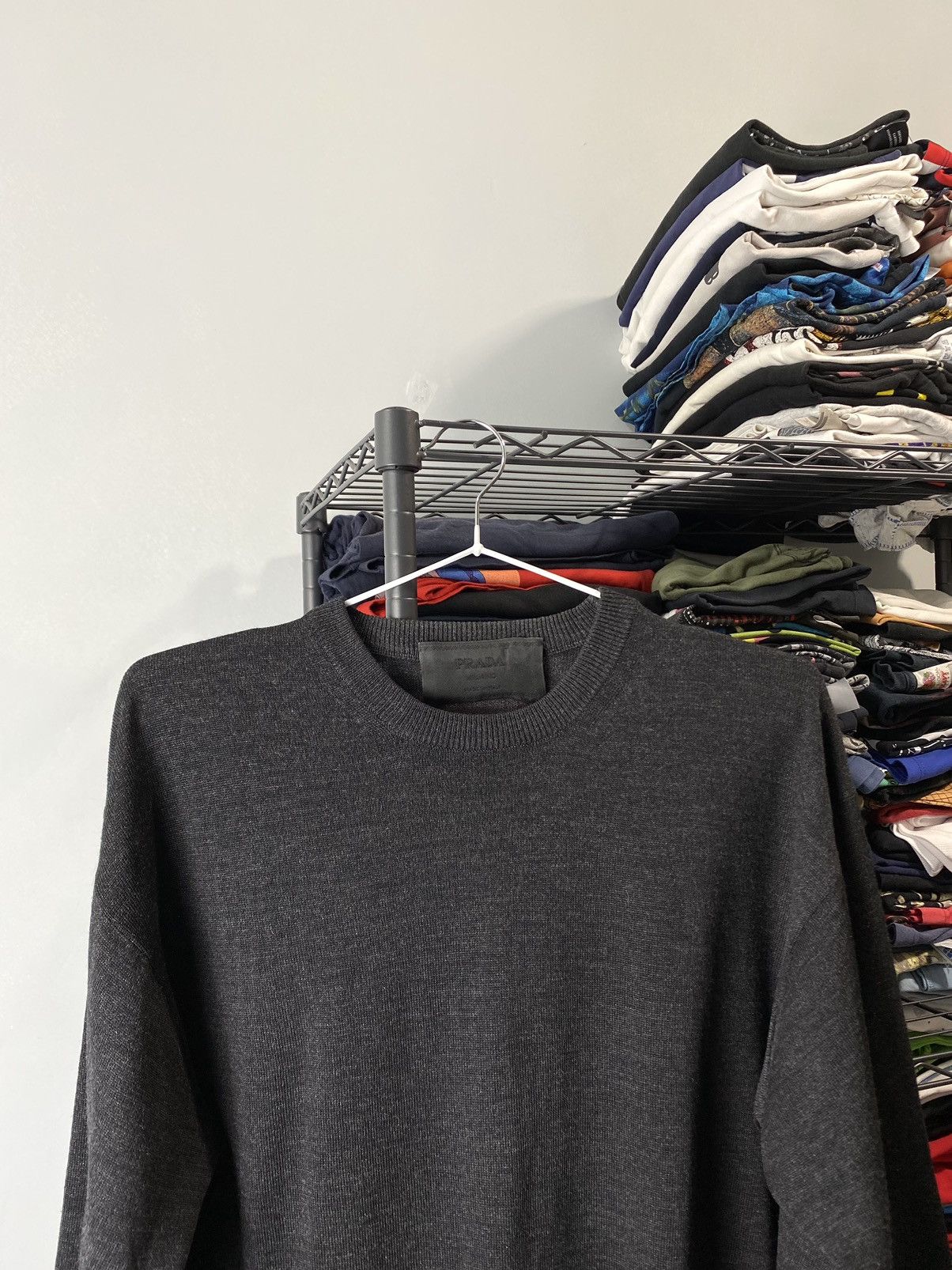 Other Rare! Prada Sweater Knit Luxury Size US M / EU 48-50 / 2 - 2 Thumbnail