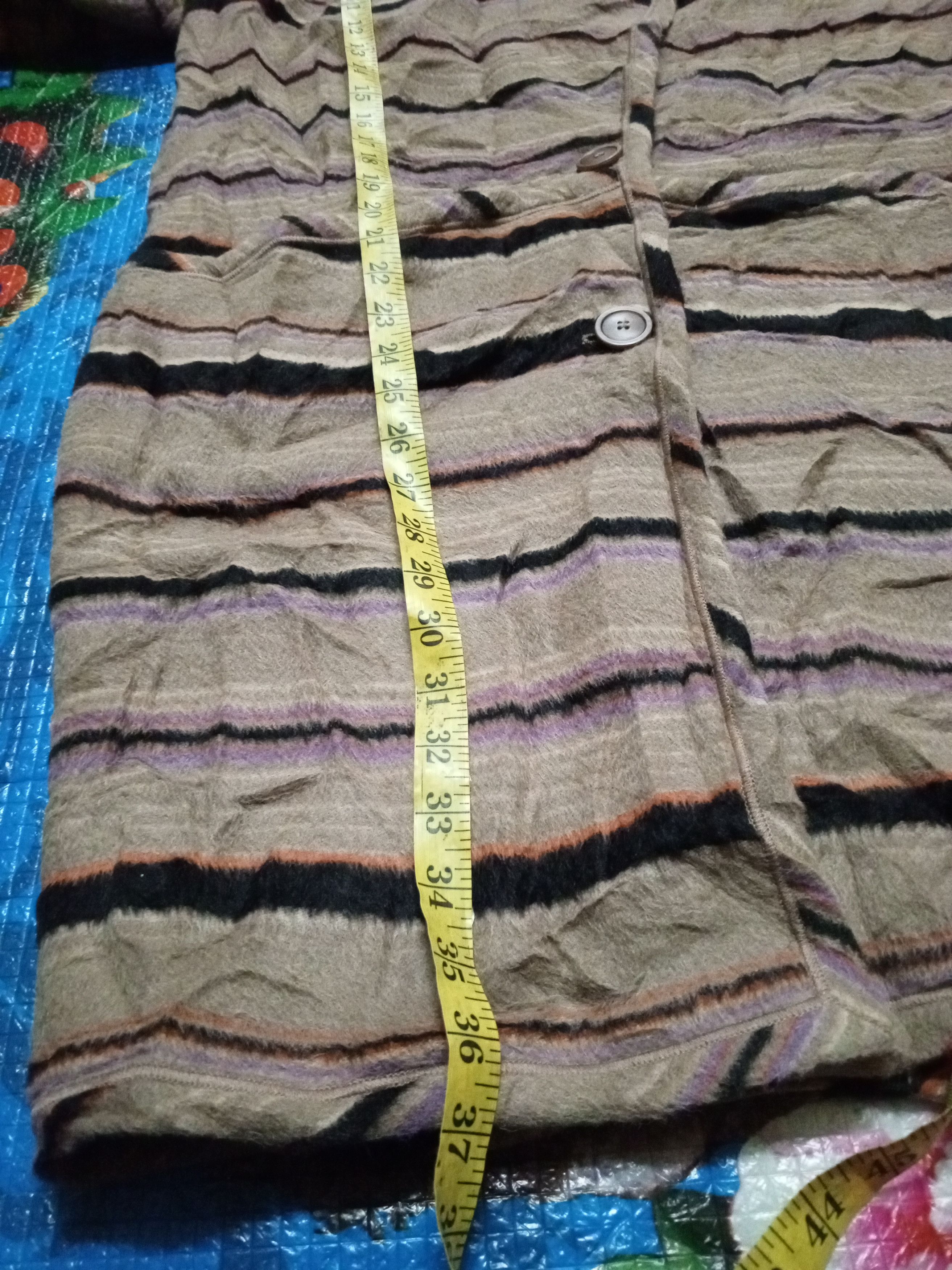 Missoni Massoni wool long coat Size US L / EU 52-54 / 3 - 8 Thumbnail