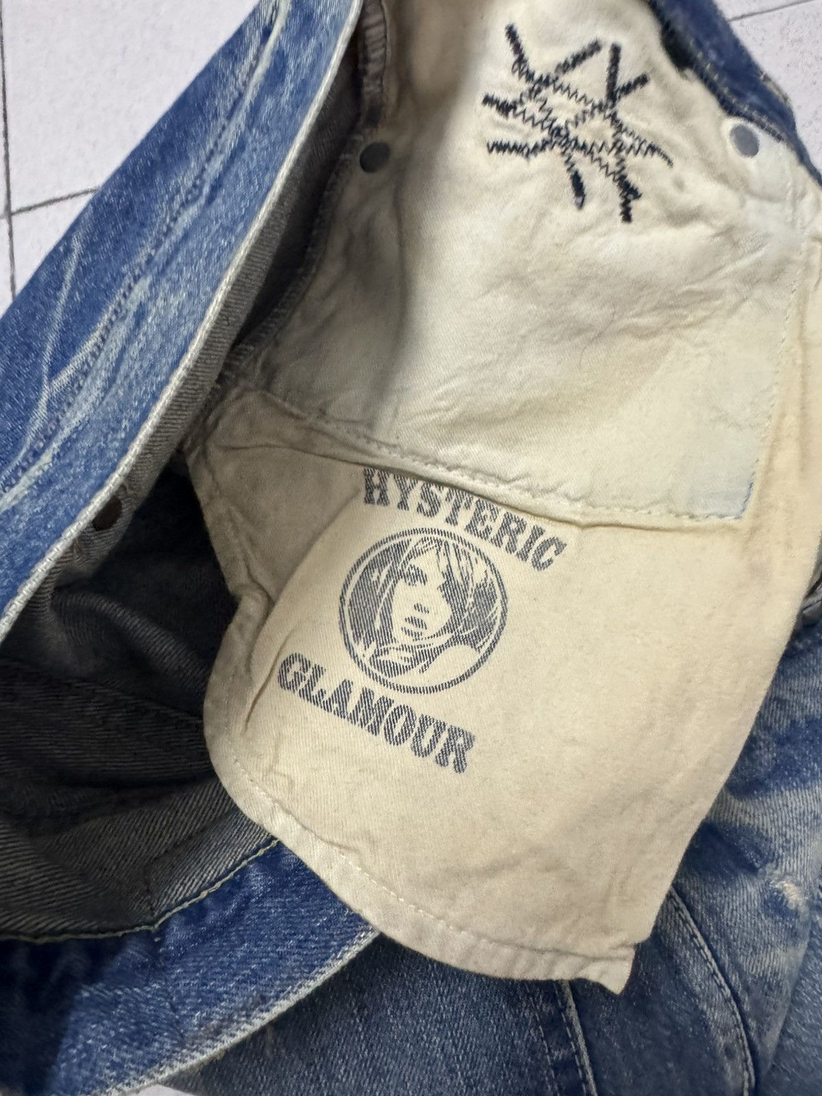 Hysteric Glamour HYSTERIC GLAMOUR SELVEDGE JEANS Size US 32 / EU 48 - 13 Thumbnail