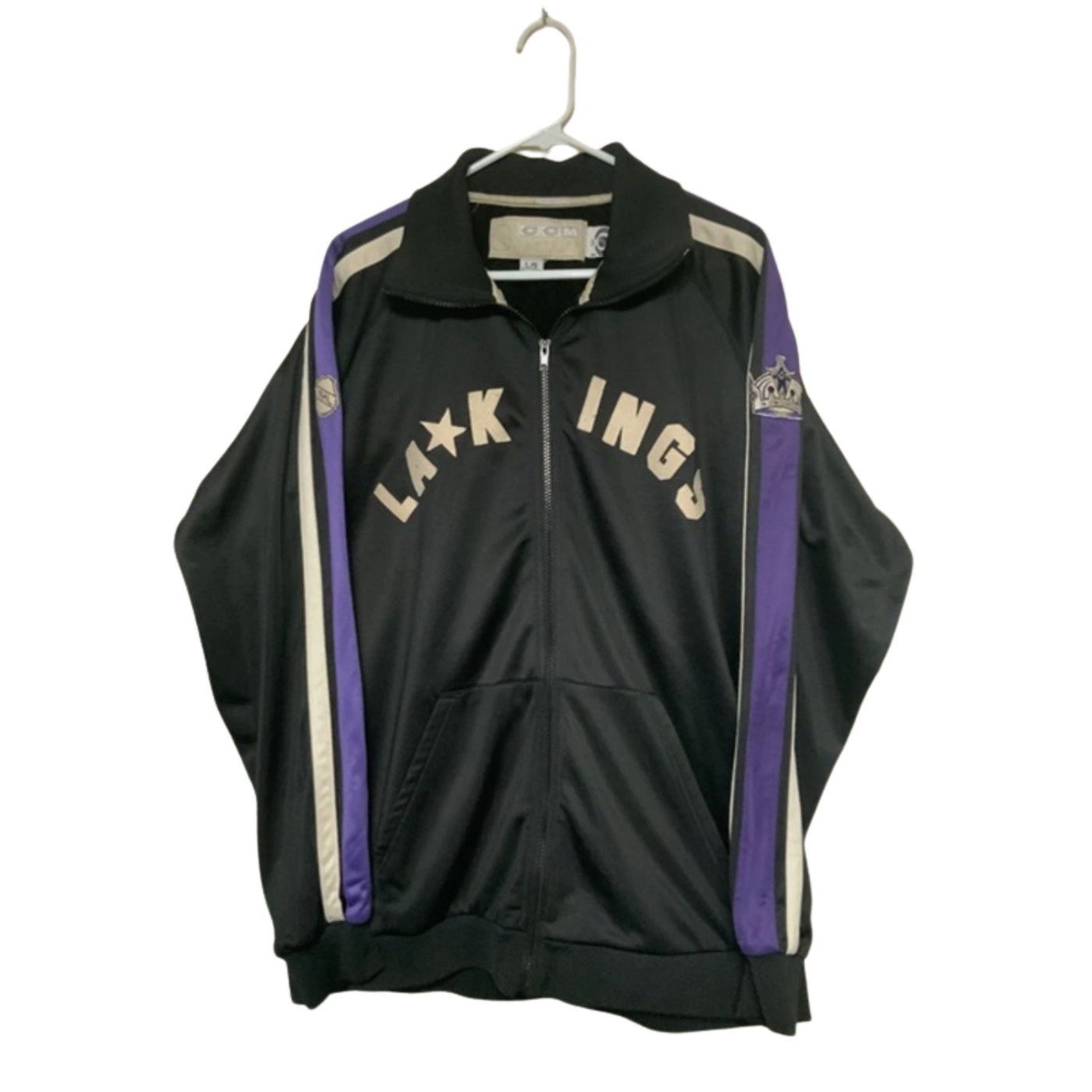 Ccm CCM Los Angeles Kings NHL Jacket Men's Size Large USED Size US L / EU 52-54 / 3 - 1 Thumbnail