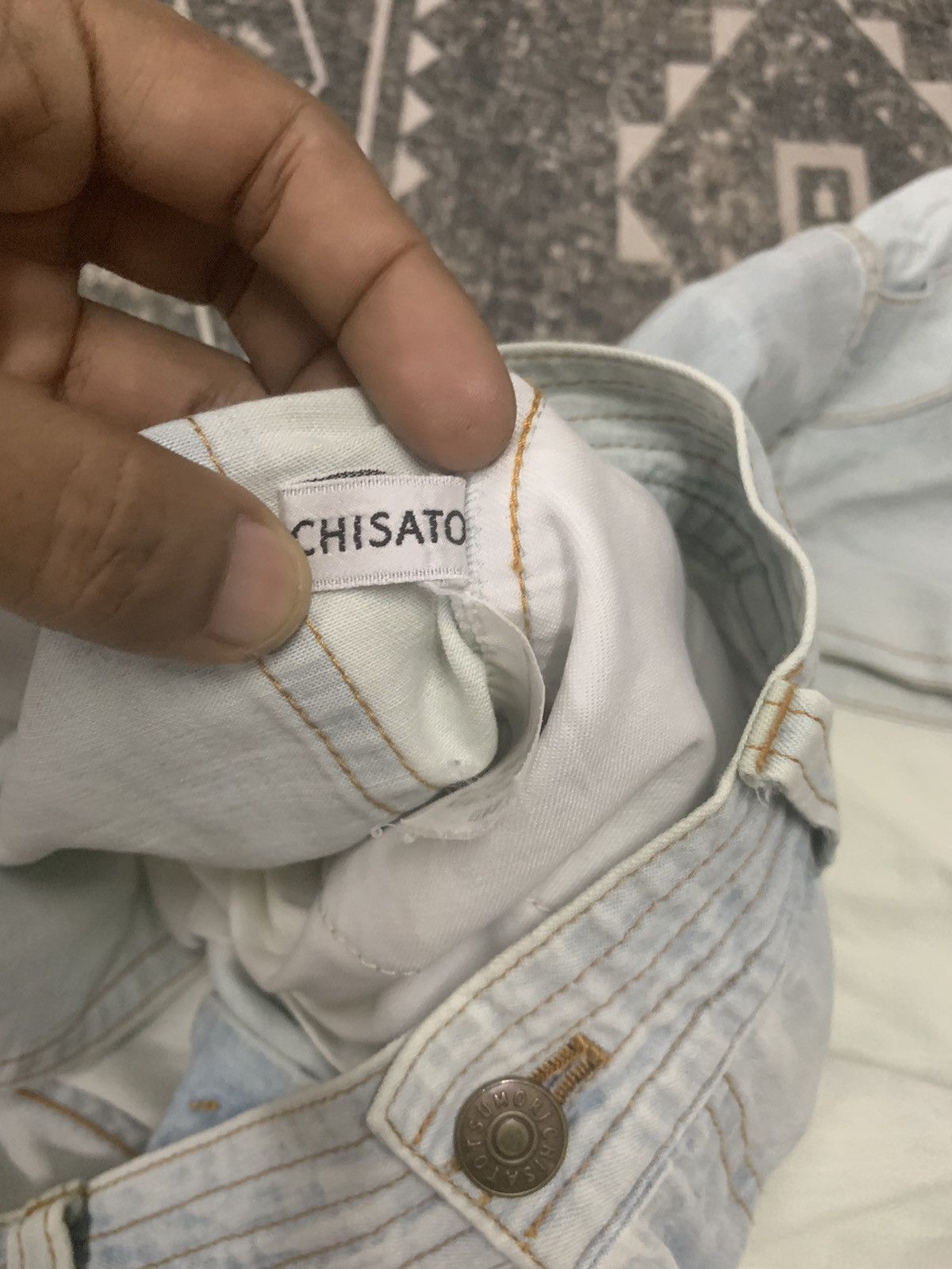 Issey Miyake 90s TSUMORI CHISATO BAGGY MULTIPOCKET JEANS Size US 31 - 9 Thumbnail
