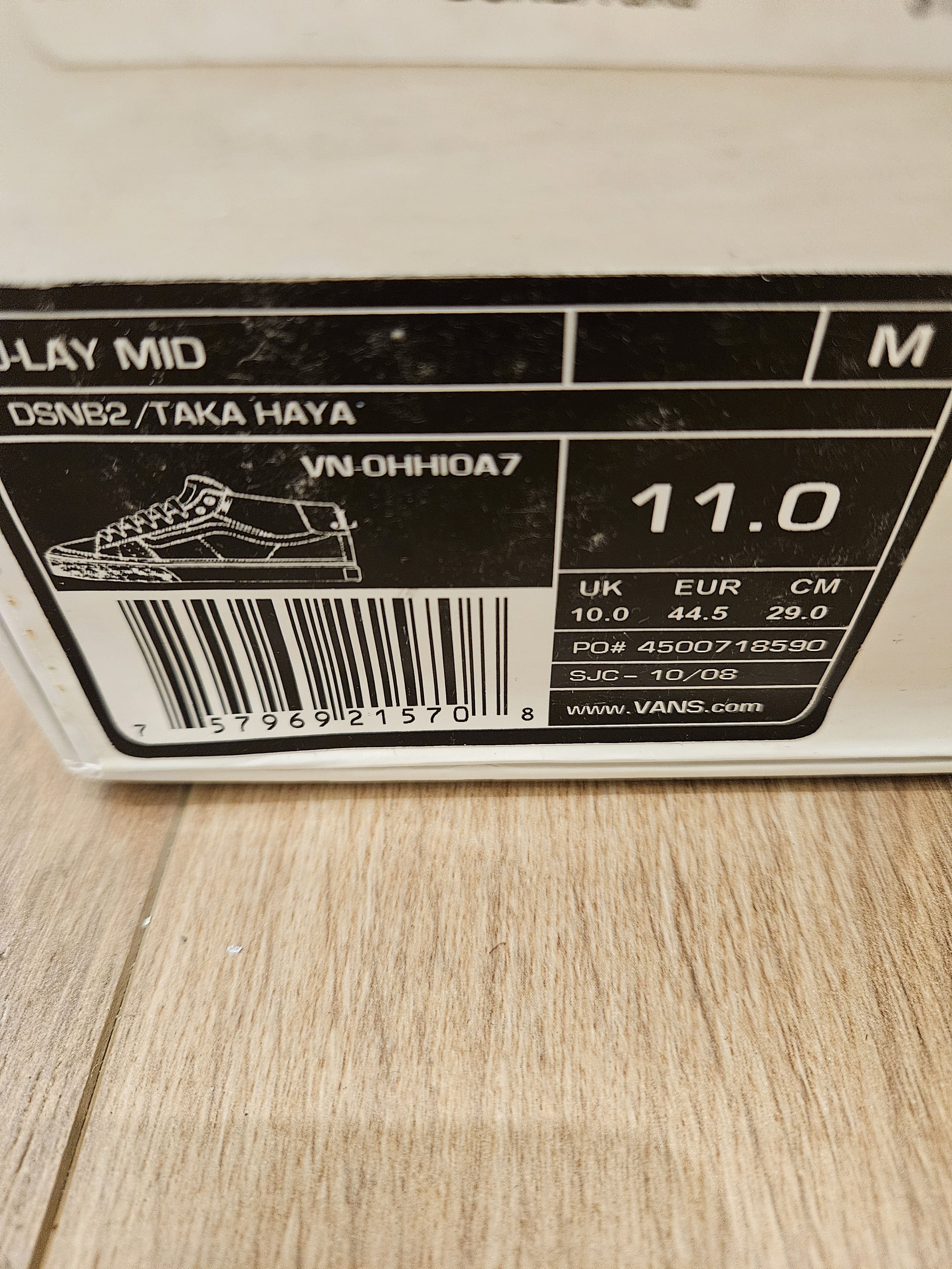 Taka Hayashi × Vans Jlay mid "Drop Sneakers Not Bombs" pack Size US 11 / EU 44 - 12 Thumbnail