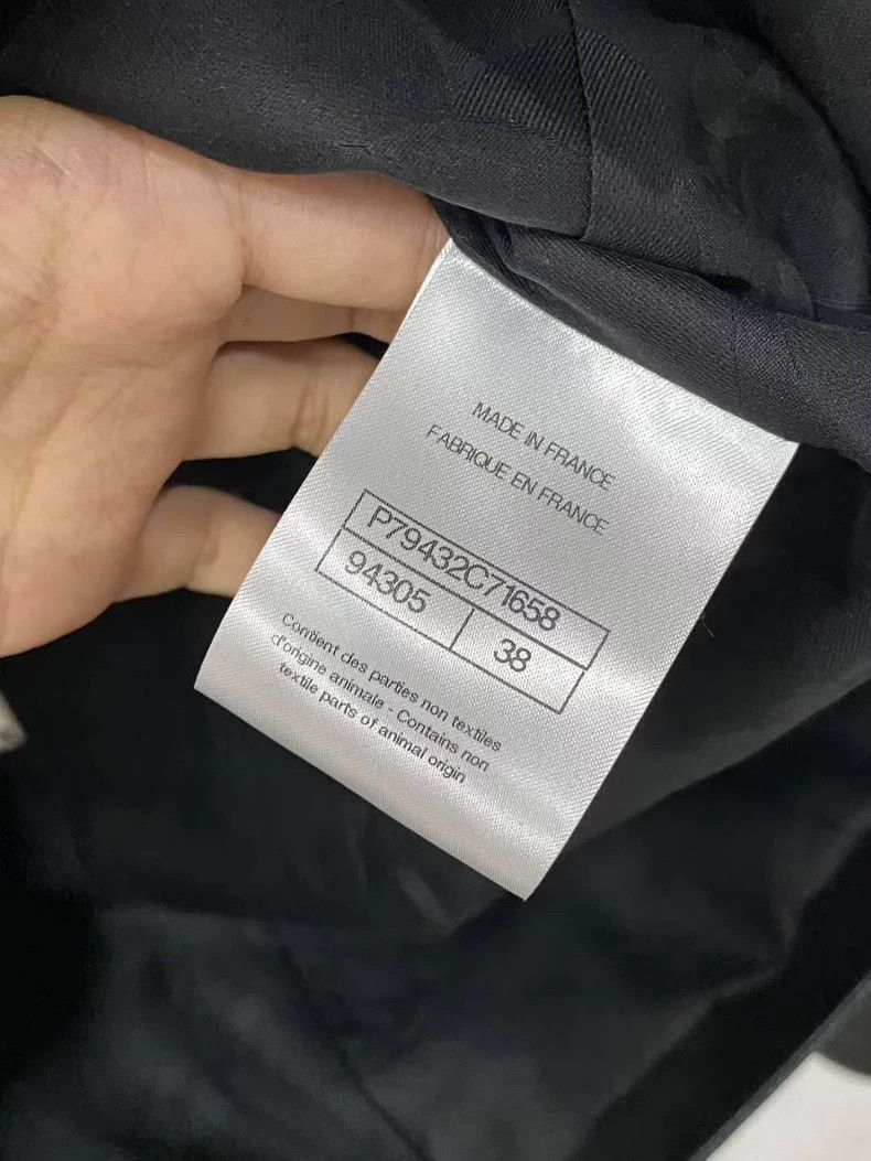 Chanel Chanel 25p black sheepskin four-pocket lapel leather jacke Size XS / US 0-2 / IT 36-38 - 7 Thumbnail