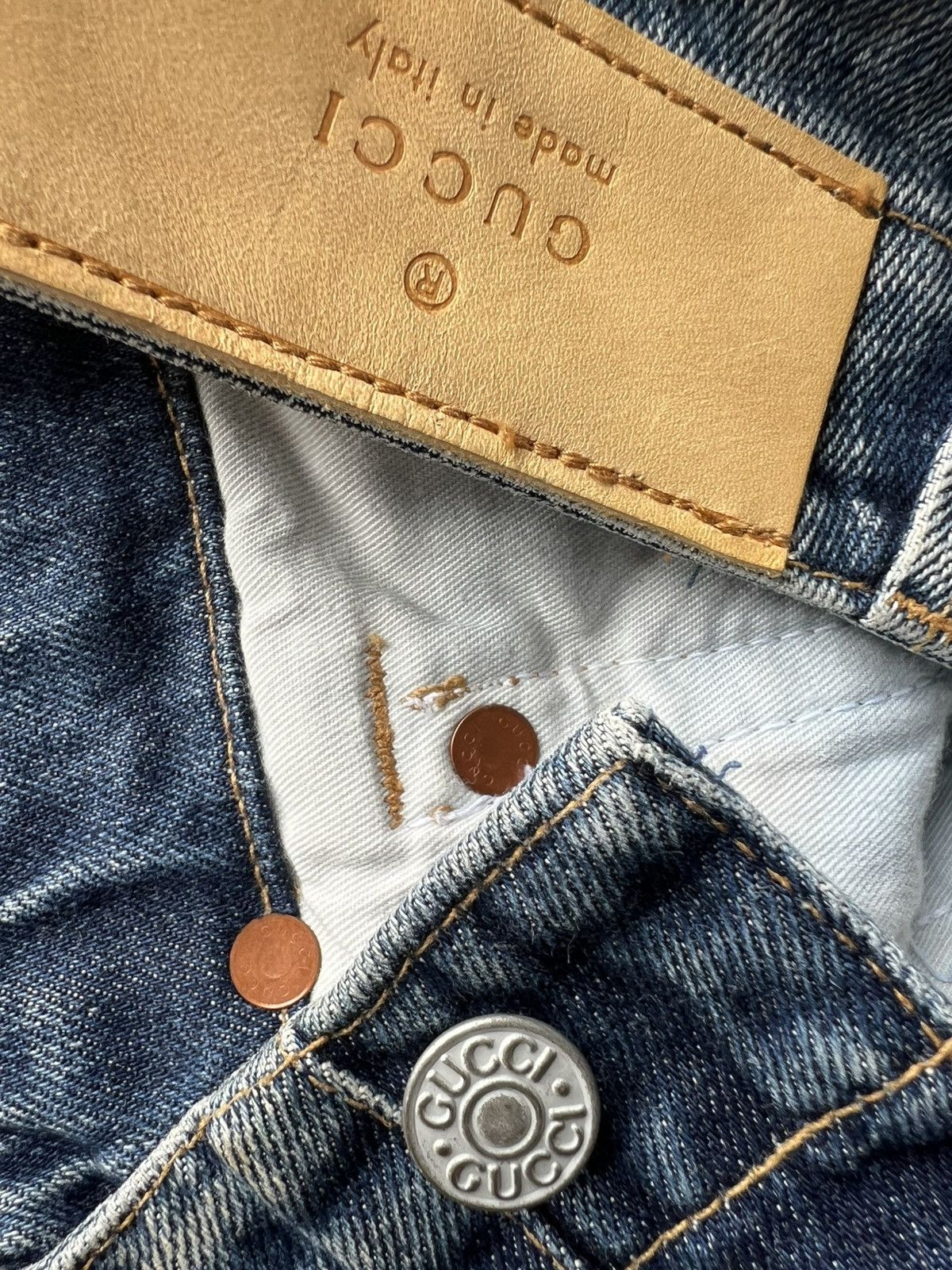 Gucci Vintage Gucci Tom Ford Super Flare Levis 646 517 Denim Jeans Size US 32 / EU 48 - 12 Thumbnail