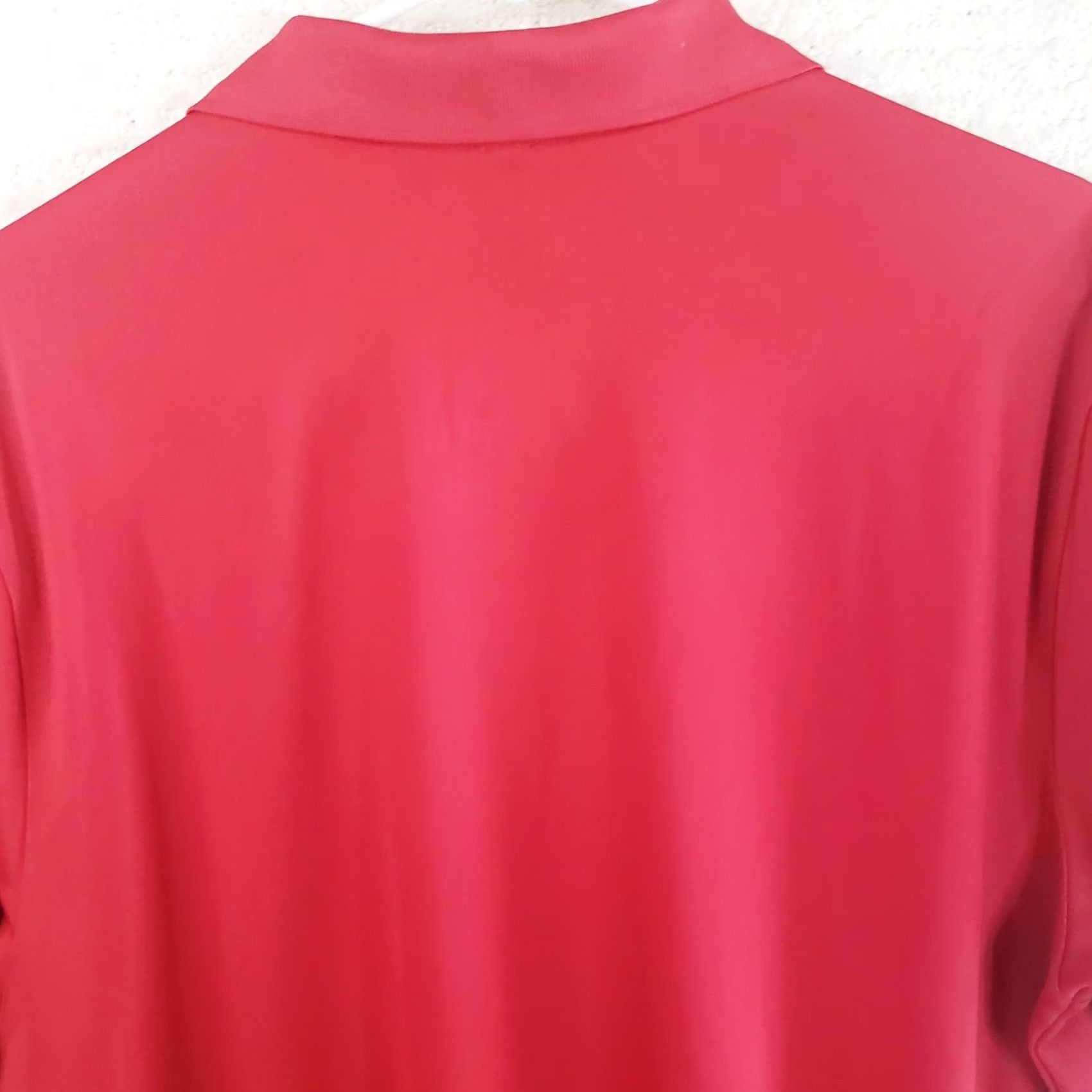 Nike Nike Golf Polo Shirt Mens XL Red Dri-Fit Swoosh Performance Regular Fit Short Sleeve Button Collar Polo Nike Golf Size US XL / EU 56 / 4 - 6 Thumbnail