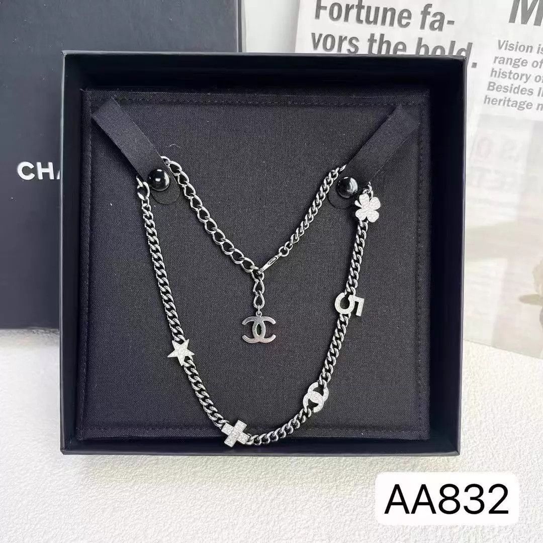 Chanel Chanel 23v 5 choker new adj 43-32 AA832 Size ONE SIZE - 3 Thumbnail