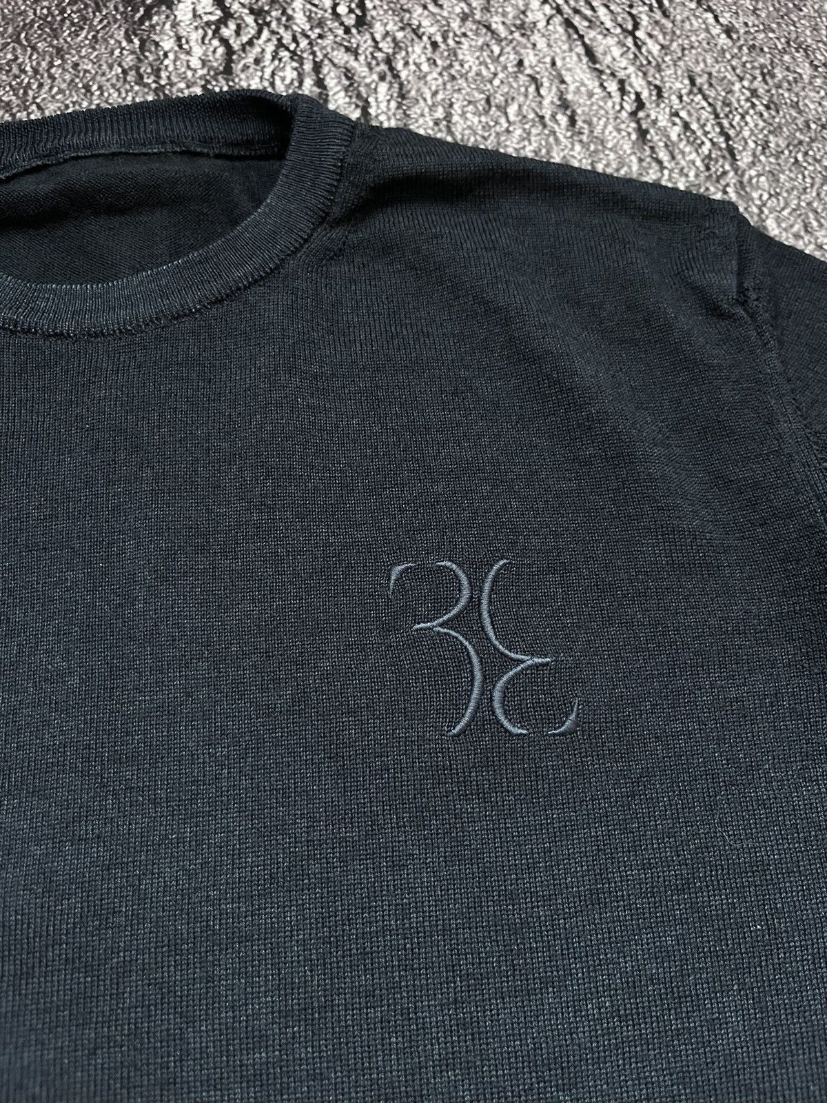 Billionaire Couture Billionaire Couture Logo Wool Navy Blue Jumper / Sweater Size US M / EU 48-50 / 2 - 3 Thumbnail