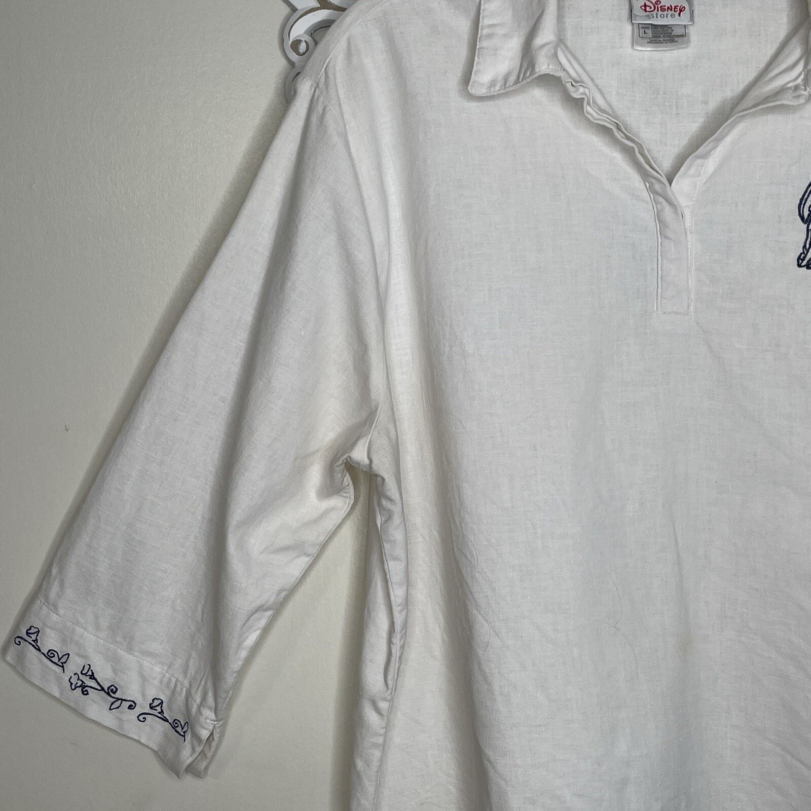 Disney DISNEY Store size L Pullover Top LINEN COTTON Blend Eeyore Size L / US 10 / IT 46 - 3 Thumbnail