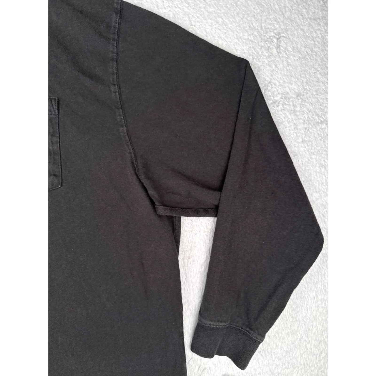 Carhartt Carhartt Shirt Men 2XL Black Long Sleeve Crew Cotton Pocket Workwear Size US XXL / EU 58 / 5 - 2 Thumbnail