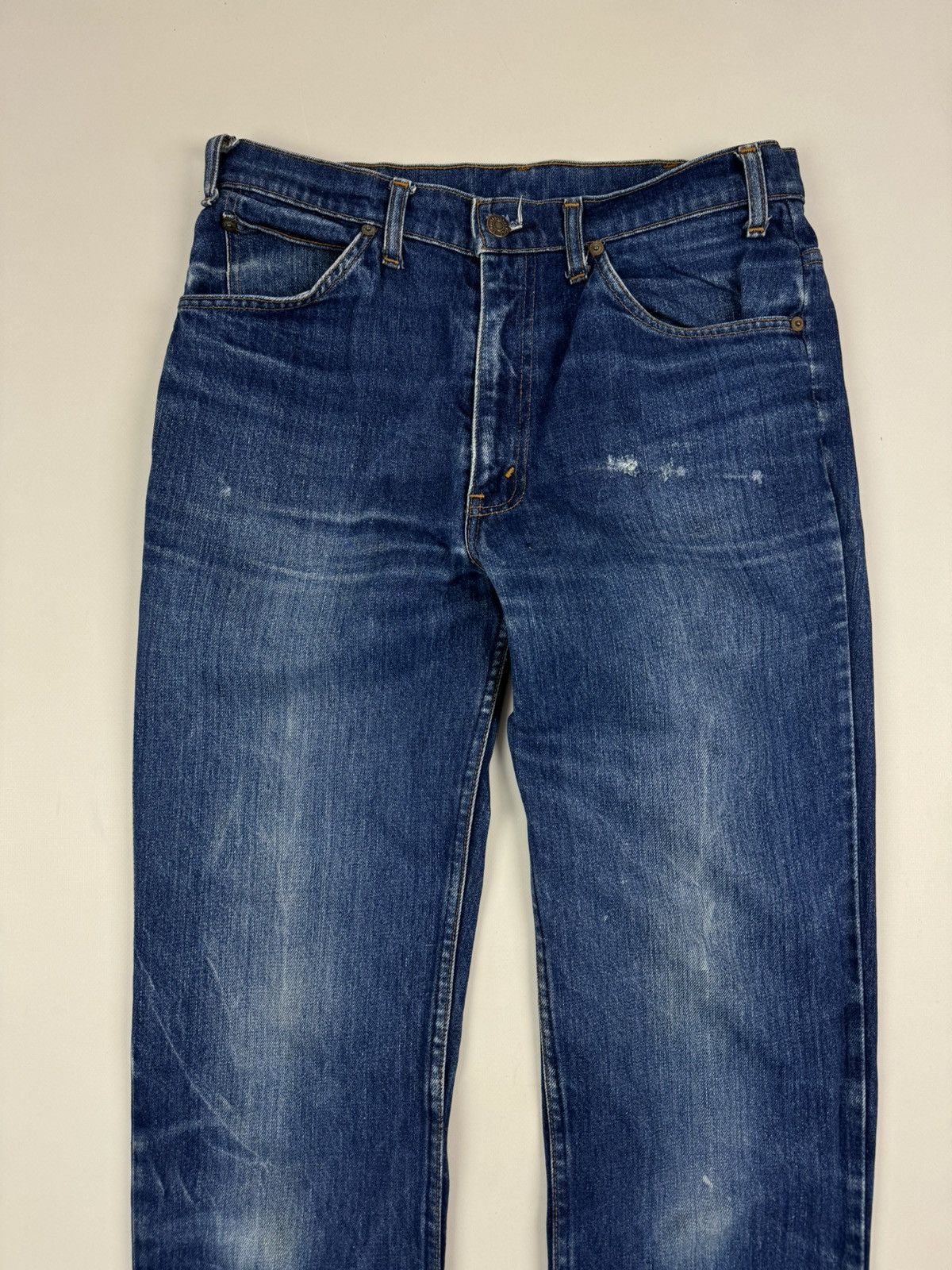 Levi's 80’s Vintage Levi’s 620-0217 Distressed Orange Tab Jeans Size US 34 / EU 50 - 5 Thumbnail