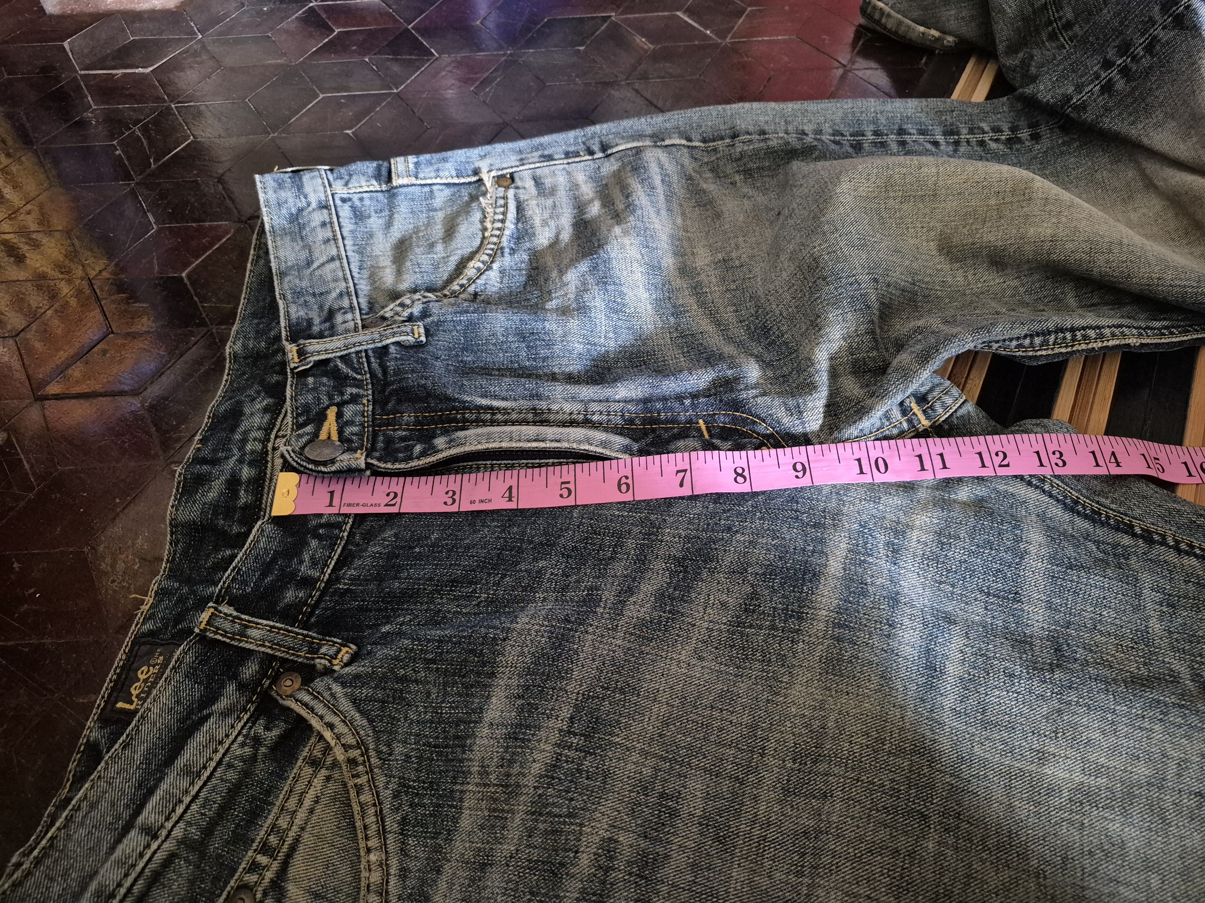 Lee 🔥 Lee Riders Sanforized Jeans Denim Size US 33 - 18 Thumbnail