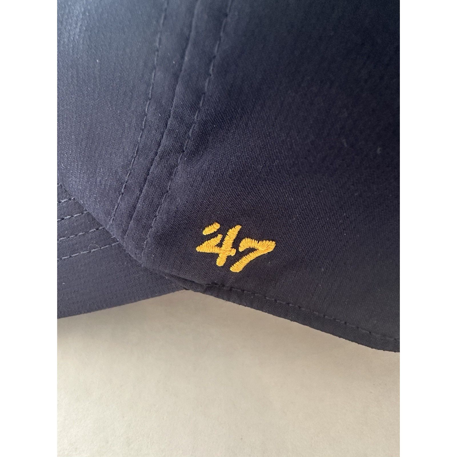 47 Brand 47 Brand Forward WV Mountaineers Navy Cap Hat OSFA Sport Size ONE SIZE - 7 Thumbnail