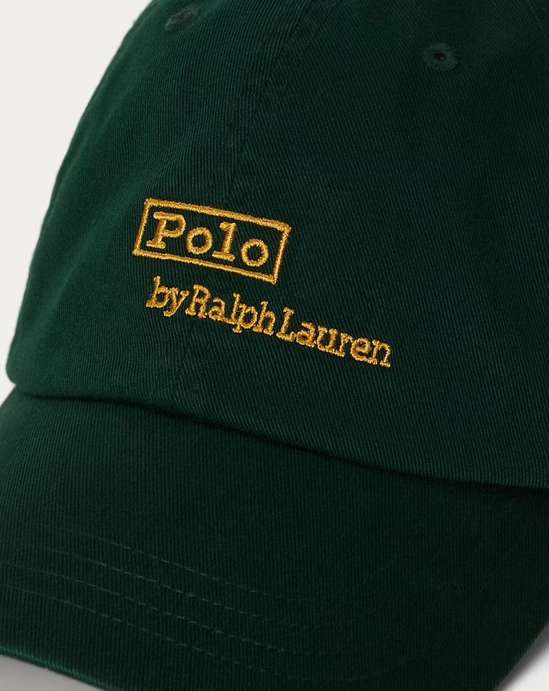Polo Ralph Lauren Polo Ralph Lauren RL Embroidered Twill Ball Cap Green Size ONE SIZE - 3 Thumbnail