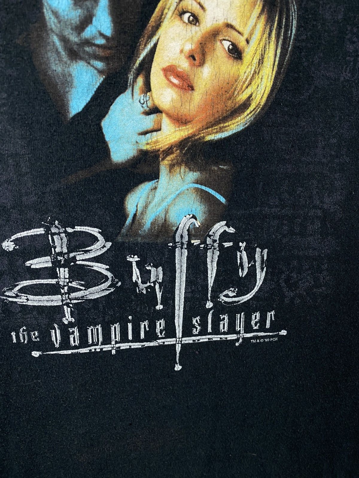 Vintage 🦇Vintage 1999 T-Shirt Buffy The Vampire Slayer VTG Tee🦇 Size US L / EU 52-54 / 3 - 3 Thumbnail