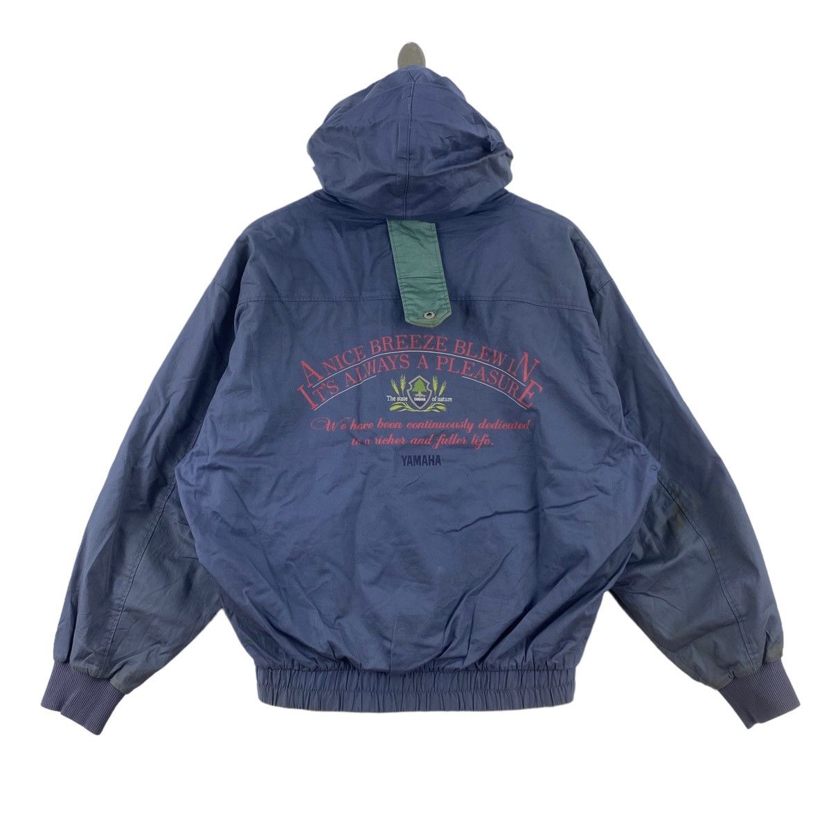 Yamaha Vintage YAMAHA SPORT STYLE Racing Motorcycle Blue Bomber Size US L / EU 52-54 / 3 - 2 Thumbnail