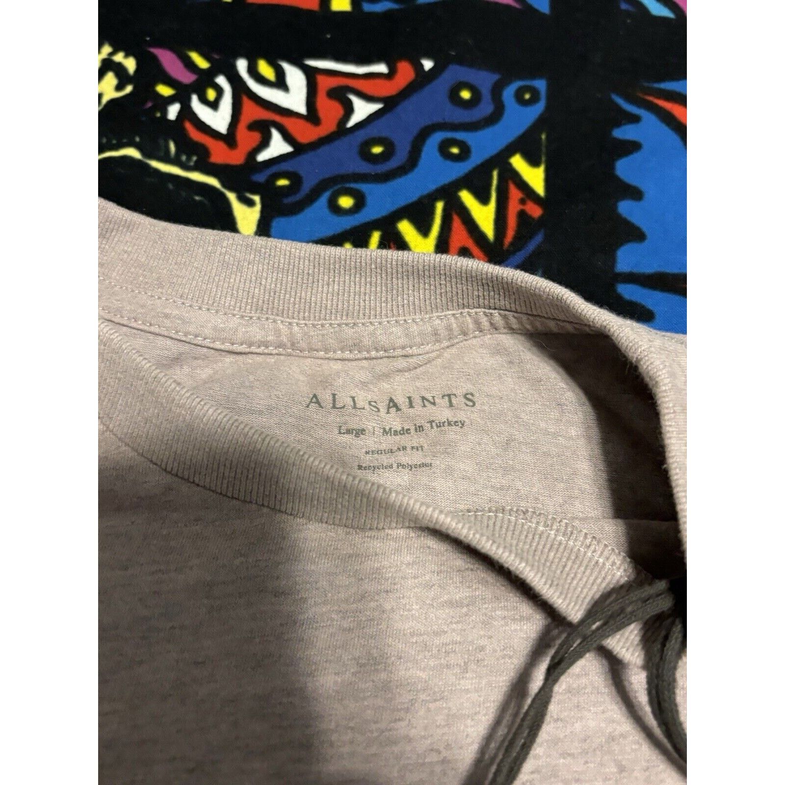 Other vintage all saints shirt Blank Plain Logo Hype Fashion large Size US L / EU 52-54 / 3 - 6 Thumbnail