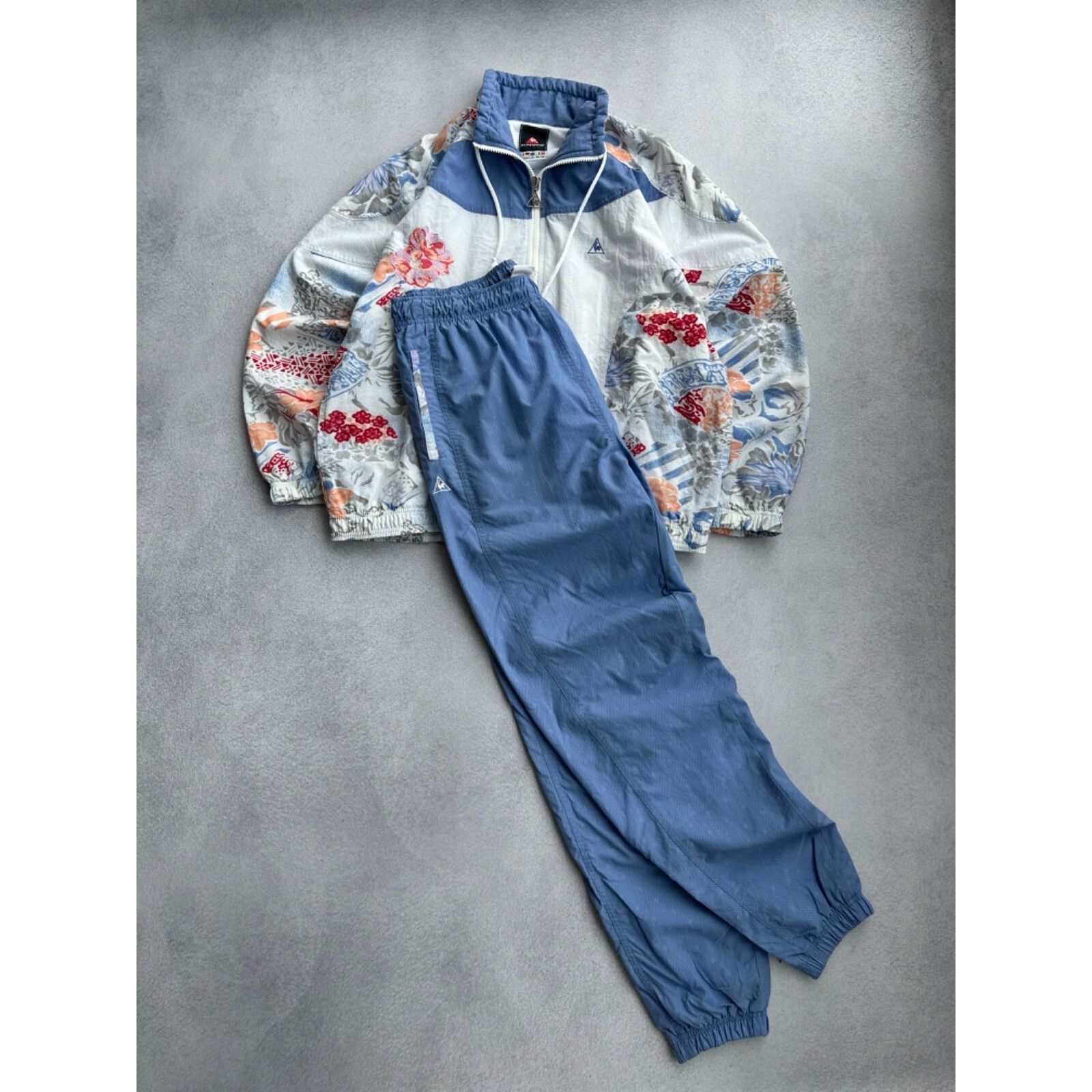 Le Coq Sportif VTG Le Coq Sportif Woman Floral 90s Tracksuit Size M / US 6-8 / IT 42-44 - 2 Thumbnail