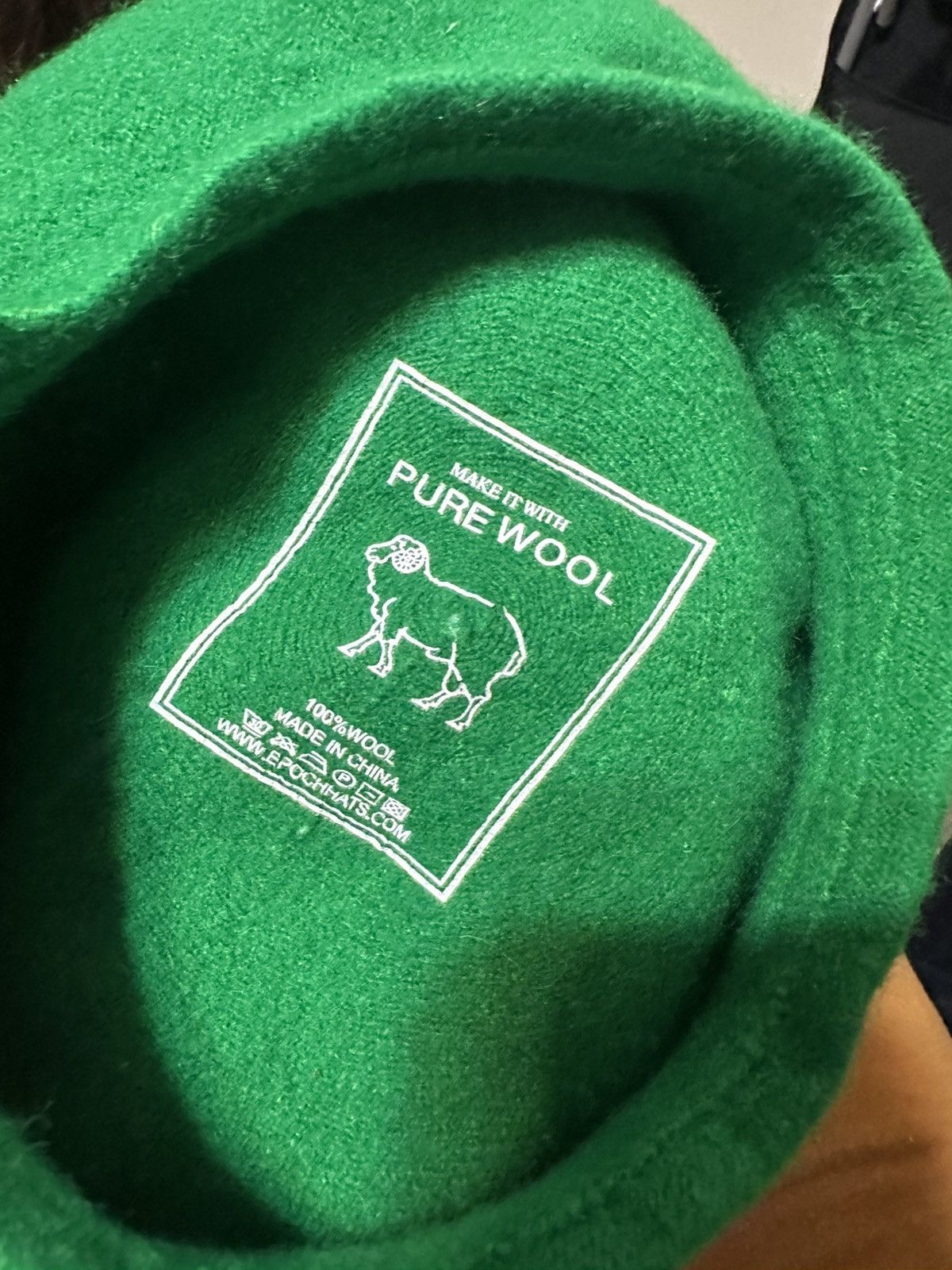 Epoch Vintage Epoch green butterfly “triple green” hat 00s Size ONE SIZE - 7 Thumbnail