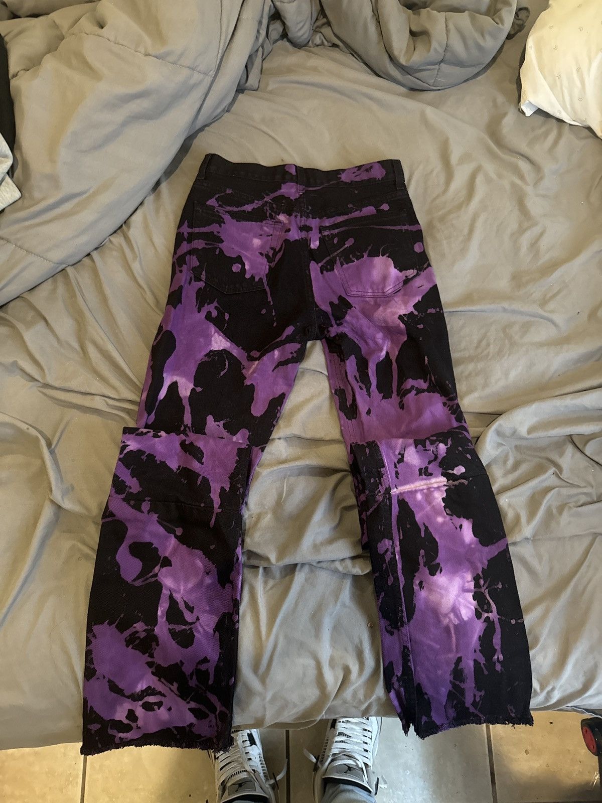 Japanese Brand × Other Custom Double Stacked Jeans Size US 28 / EU 44 - 3 Thumbnail