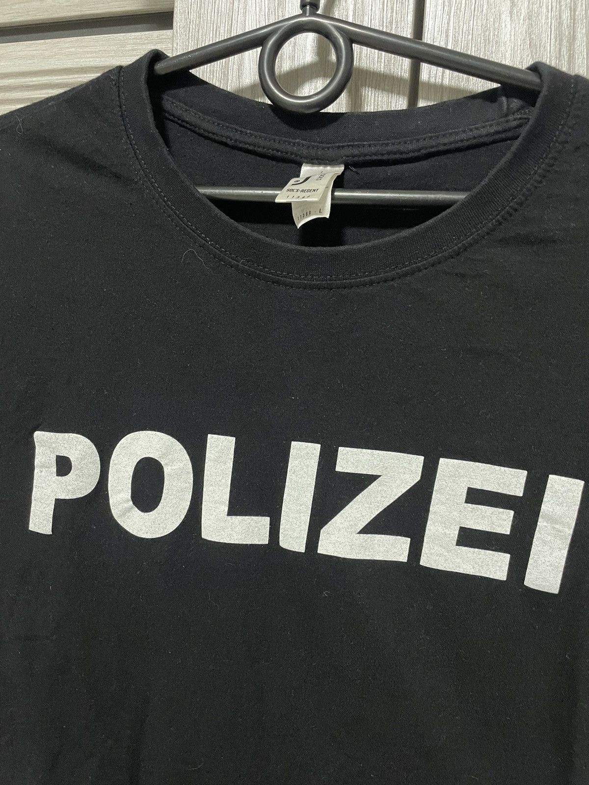 Other Vintage Polizei T Shirt Police Tee Streetwear Size US L / EU 52-54 / 3 - 3 Thumbnail