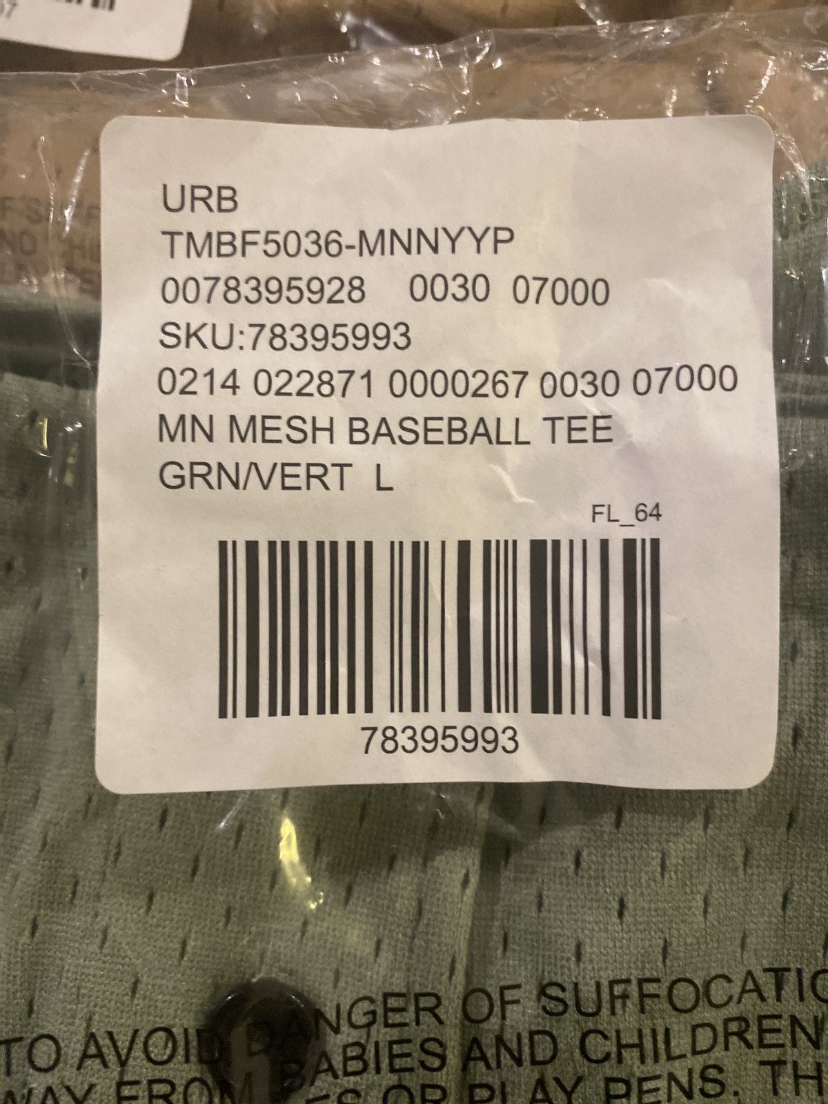 Mitchell & Ness Mitchell & Ness baseball mesh tee shirt short sleeve button Size US L / EU 52-54 / 3 - 9 Thumbnail