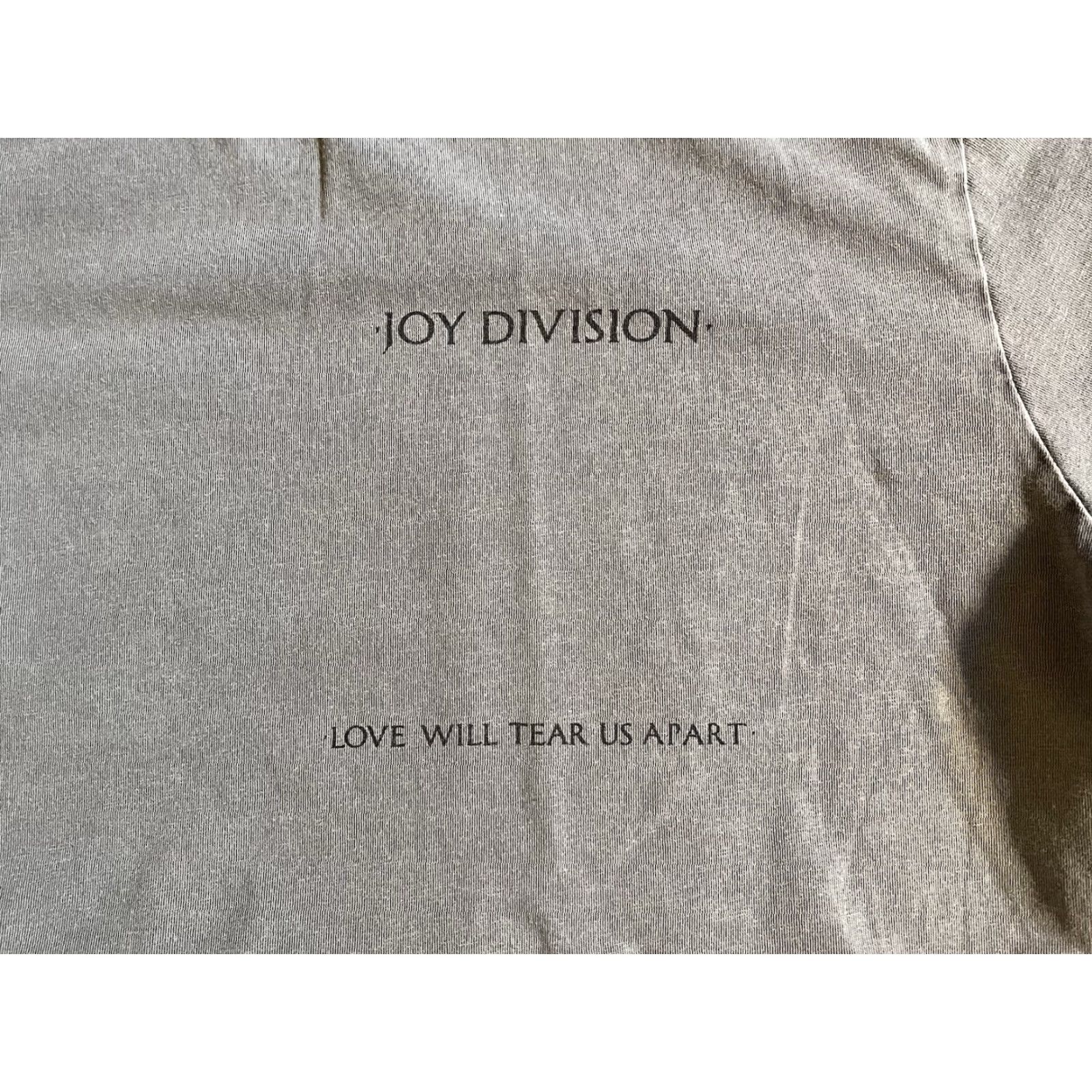 Vintage Neuw Denim Joy Division Love Will Tear Us Apart Shirt Men’s M Grey | T-Shirt | Men | M | Grey | Band Music Rock | 90s Concert Theme Size US M / EU 48-50 / 2 - 3 Thumbnail