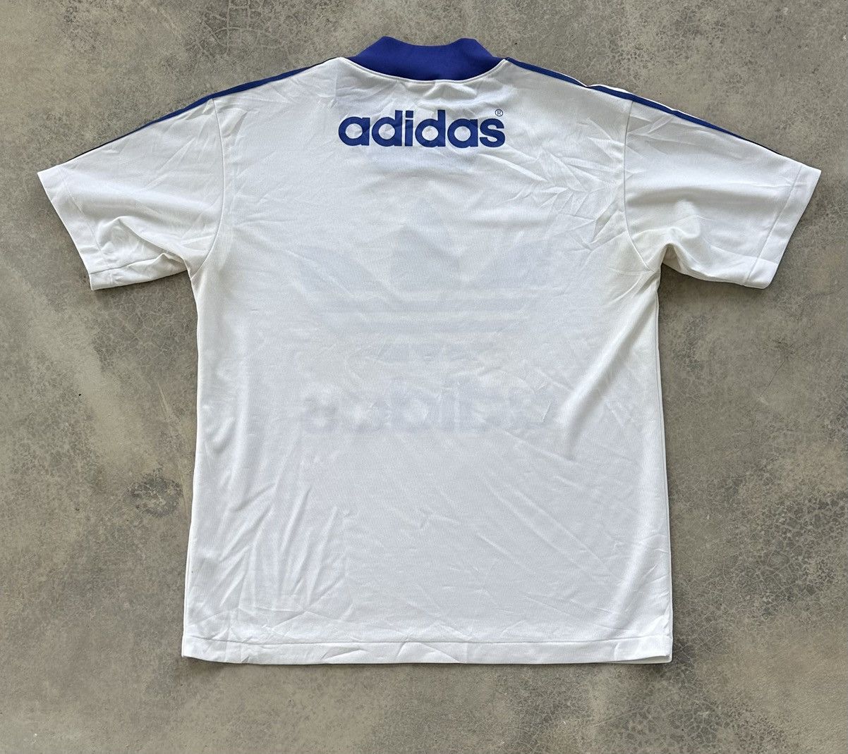 Adidas VINTAGE ADIDAS BIG LOGO JERSEY Size US L / EU 52-54 / 3 - 4 Thumbnail