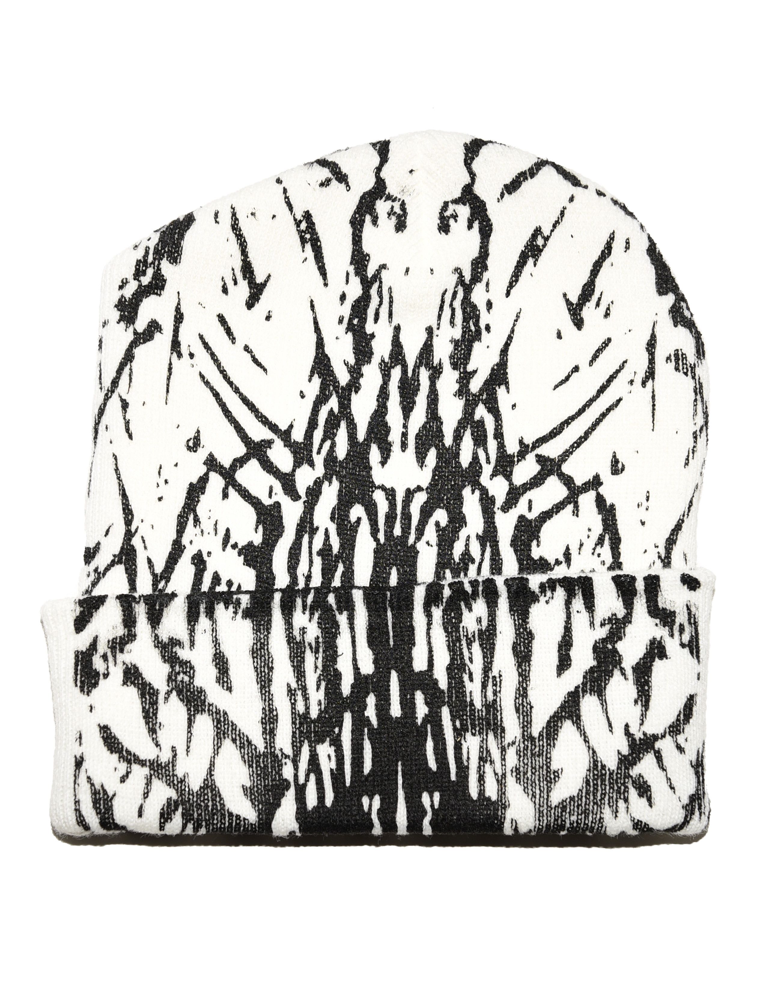 image of Asspizza Stunt365 Alien Beanie in White, Men's