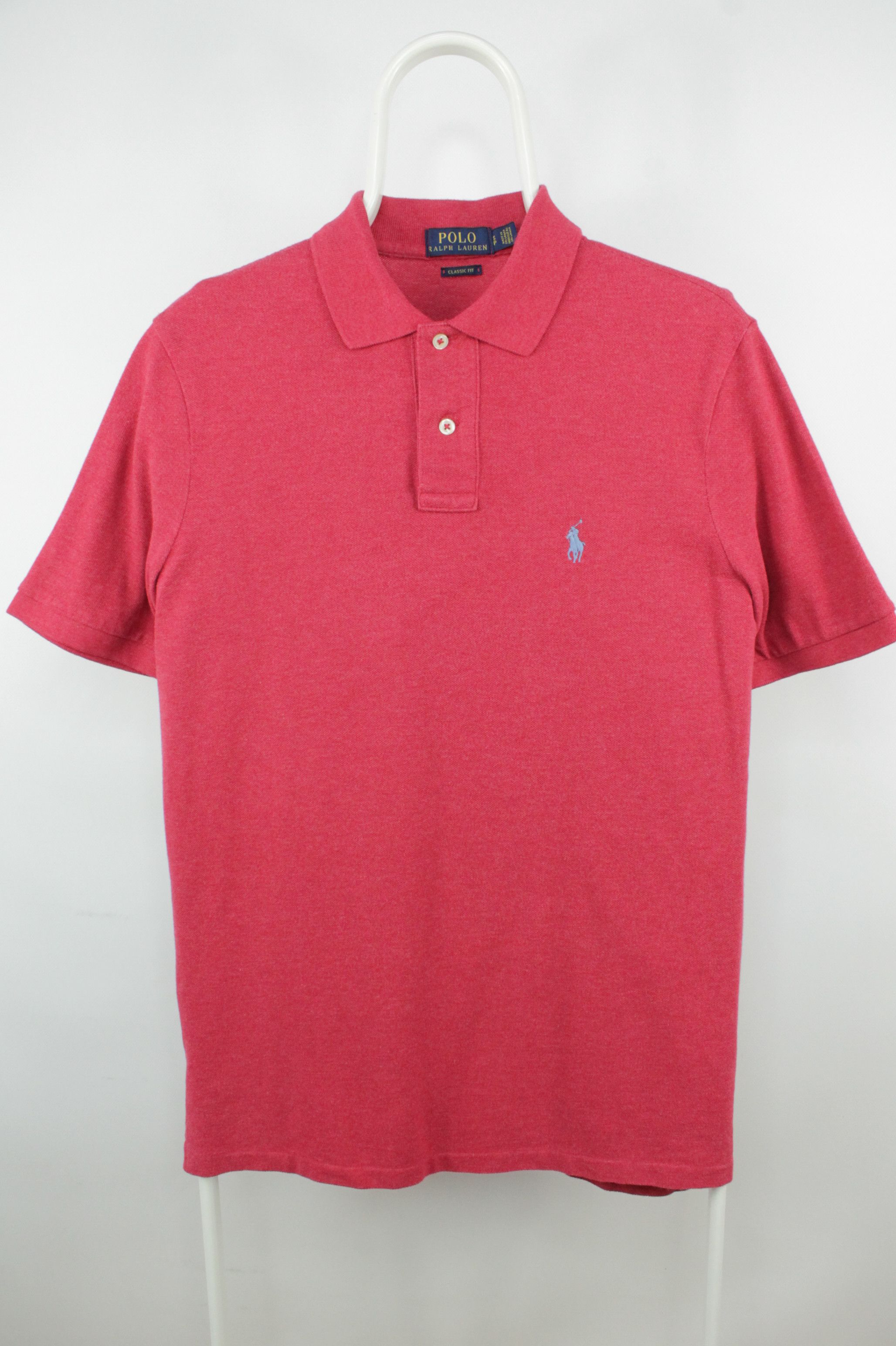 Polo Ralph Lauren × Ralph Lauren Polo Ralph Lauren Classic Fit Red Polo Shirt Men's Size US S / EU 44-46 / 1 - 1 Thumbnail