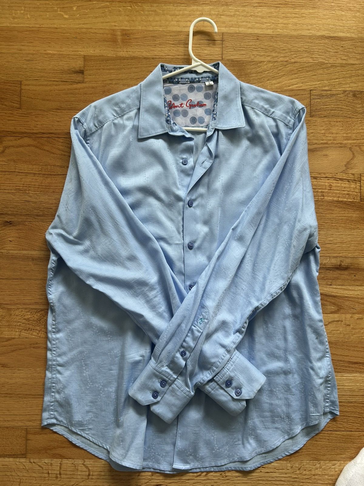 Robert Graham Robert Graham Collared Shirt Size US L / EU 52-54 / 3 - 1 Thumbnail