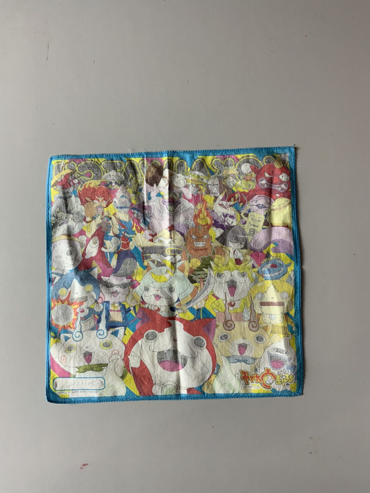 Japanese Brand Vintage Bandai Japan Made Cartoon Handkerchief Size ONE SIZE - 2 Thumbnail