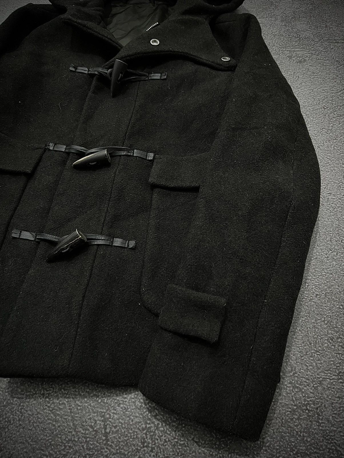 Japanese Brand Japanese Unknow Brand Wool Hood Jacket Size US M / EU 48-50 / 2 - 3 Thumbnail