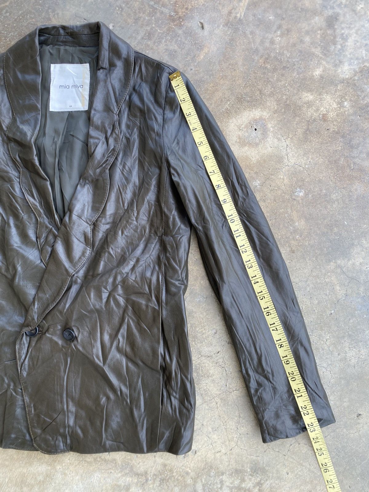 Genuine Leather Mia Miya Leather Blazer Jacket Size US M / EU 48-50 / 2 - 15 Thumbnail