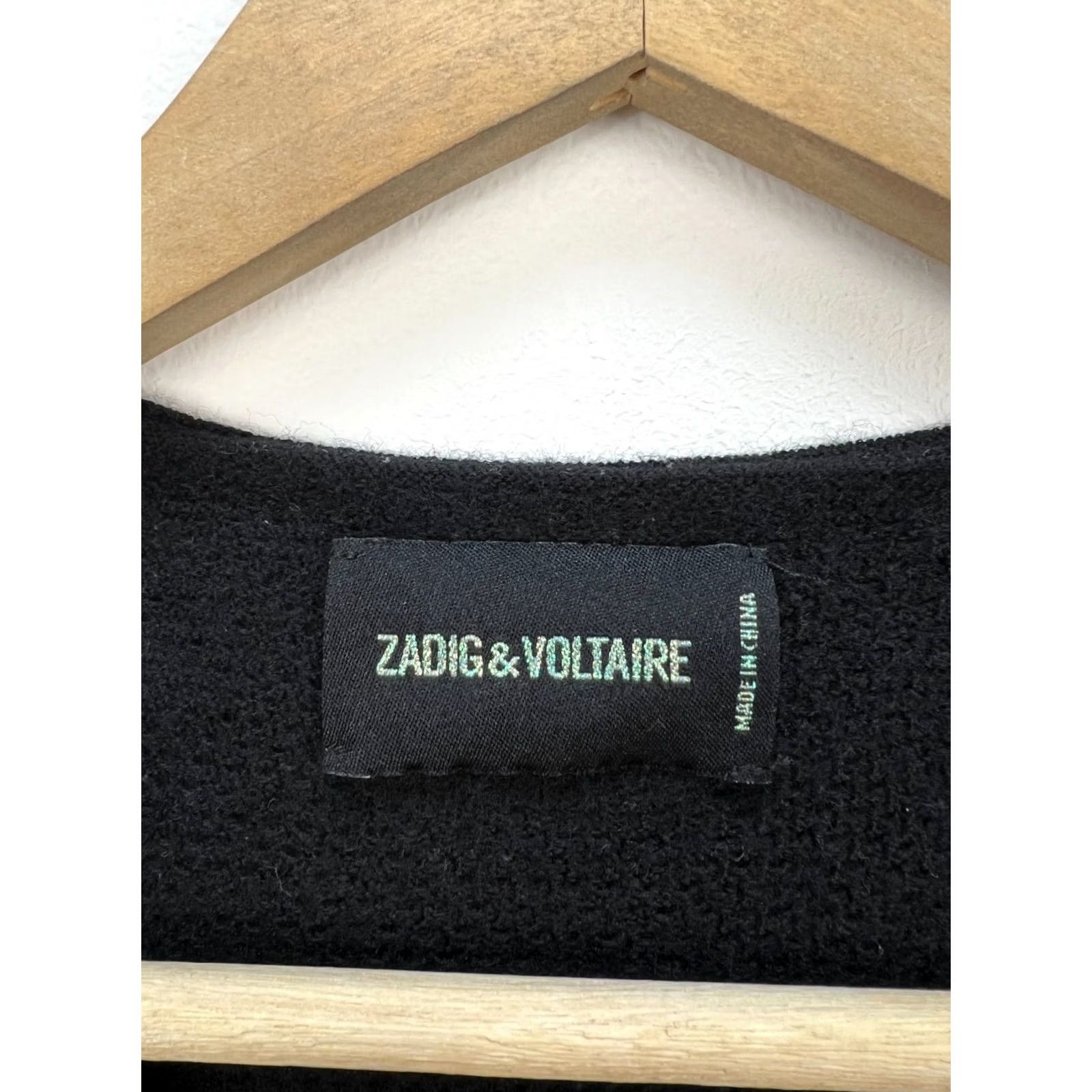 Zadig & Voltaire Zadig & Voltaire Tank Shirt XS Ladies 100% Merino Wool Black Sleeveless Knit Top Weekend Vintage: No Womens XS Black Merino Wool Tank Top Shirt Size XS / US 0-2 / IT 36-38 - 6 Thumbnail