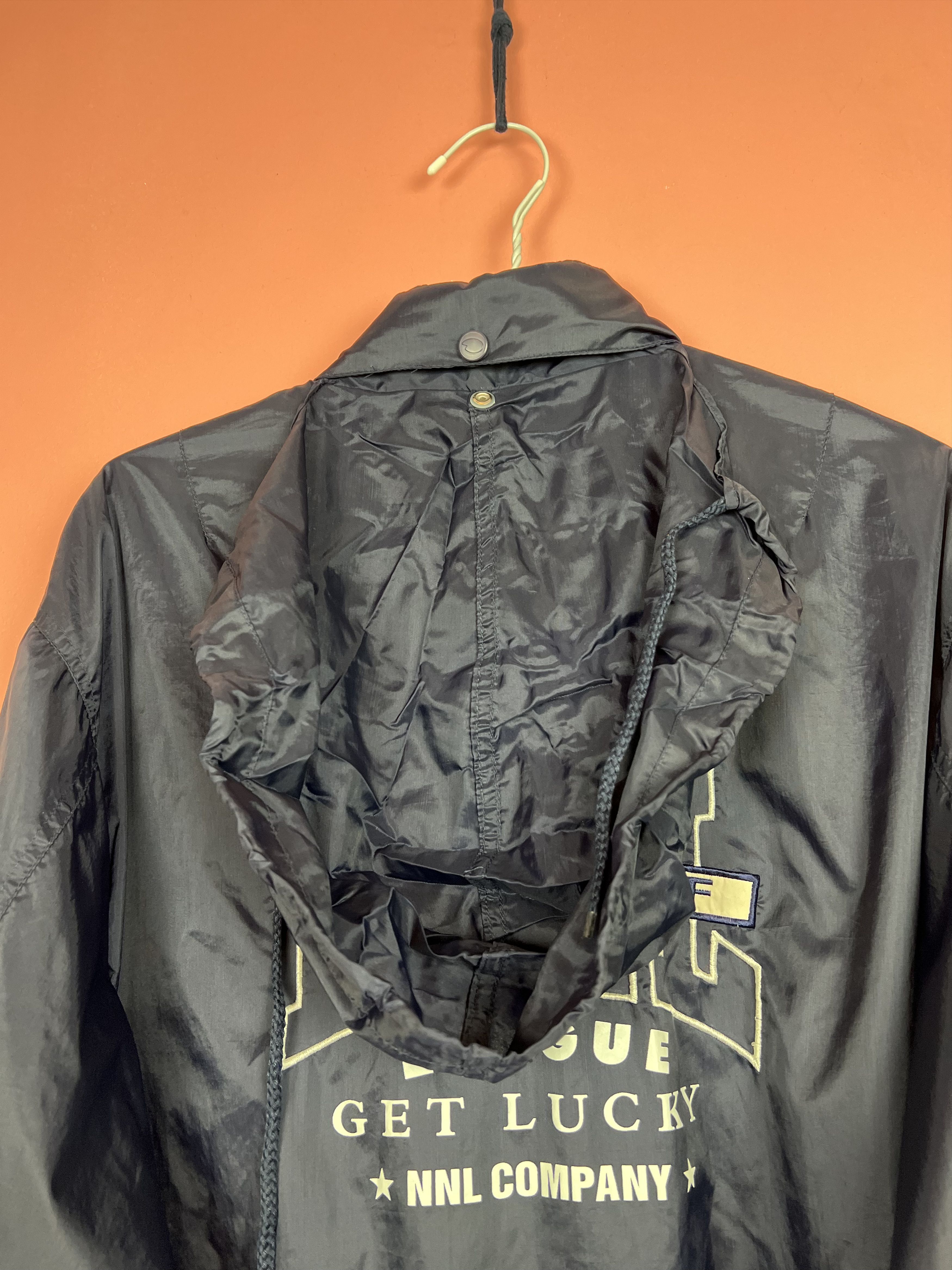 Japanese Brand Naf naf streetwear casual jacket hood big logo vintage Size US L / EU 52-54 / 3 - 3 Thumbnail