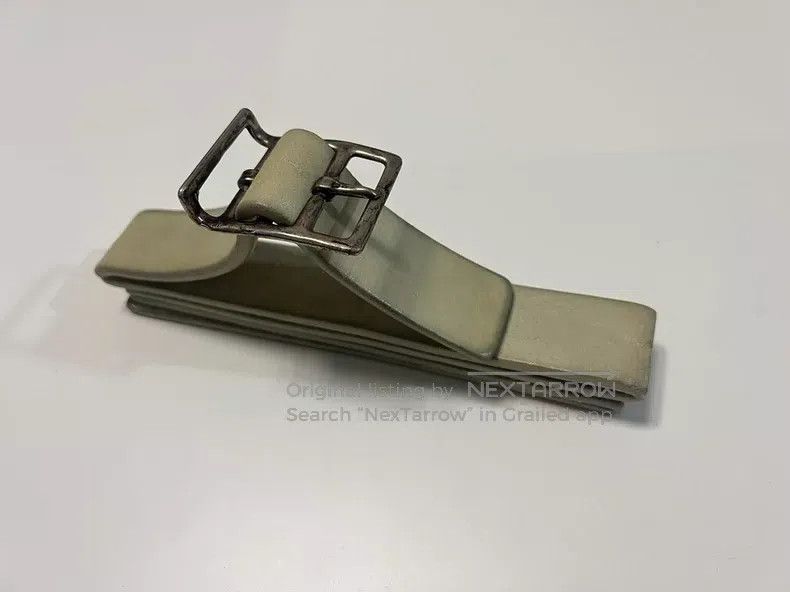 Carol Christian Poell Carol Christian Poell Size 48 Folding belt cowhide belt Size ONE SIZE - 5 Thumbnail