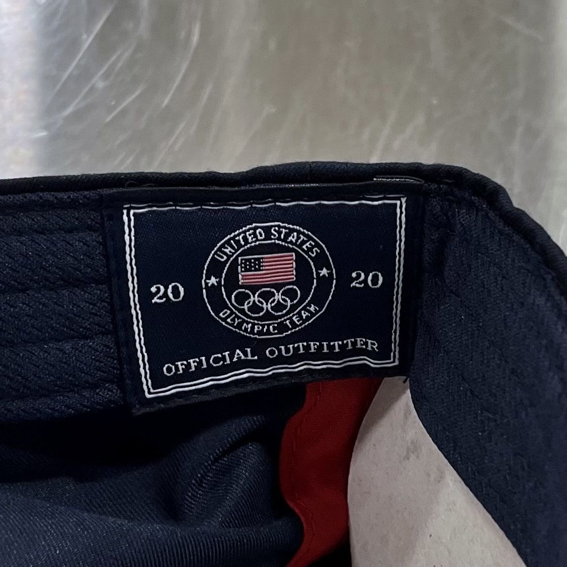 USA Olympics Team USA 2020 Olympics Flag Patch Polo Ralph Lauren Cap Hat Size ONE SIZE - 7 Thumbnail