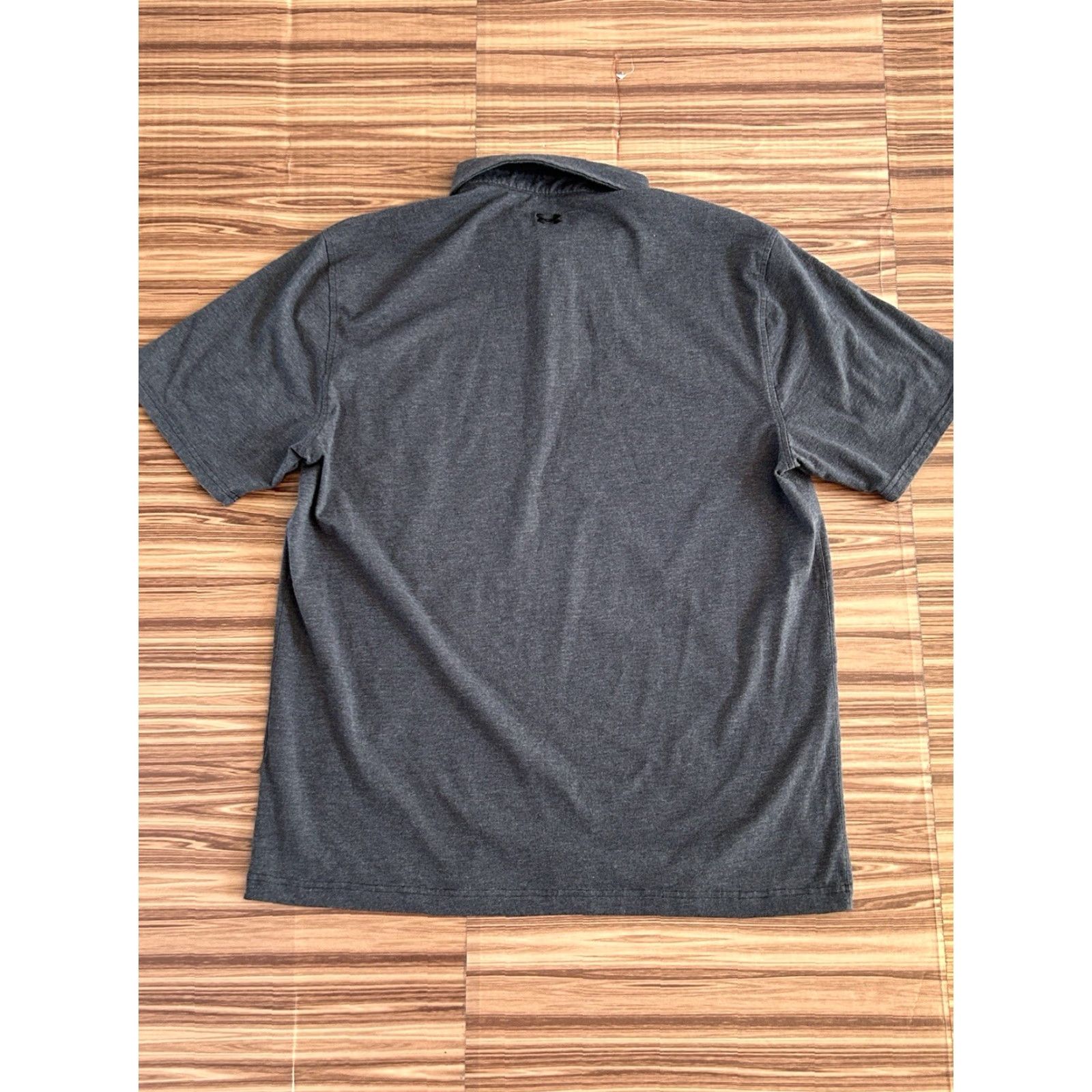 Under Armour Under Armour Polo Golf Shirt Men Gray Short Sleeve XL Regular, Polo, Golf, Gray, Under Armour, Breathable, Lightweight, Logo, Sports, 90s? Size US XL / EU 56 / 4 - 2 Thumbnail