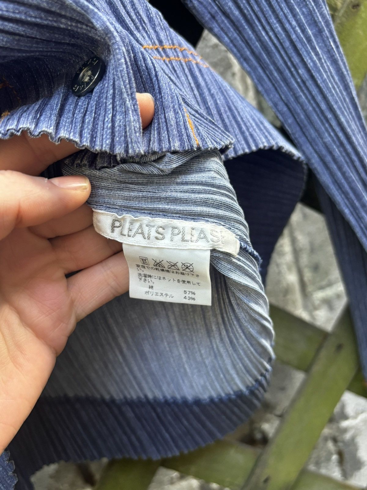 Issey Miyake × Pleats Please Issey Miyake Issey Miyake Pleats Please Trompe l'oeil Longsleeve Size M / US 6-8 / IT 42-44 - 8 Thumbnail