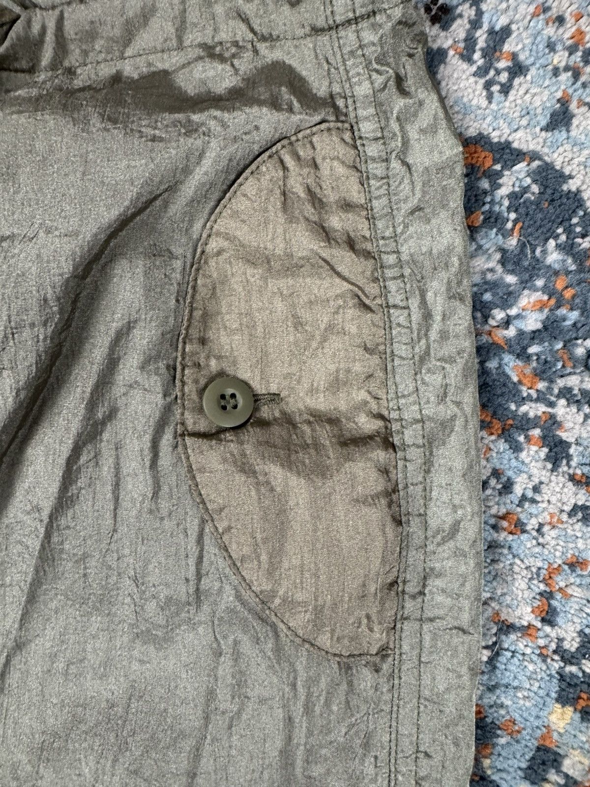 Japanese Brand × Vintage Vintage y2k military style parachute ultra baggy pants Size US 28 / EU 44 - 7 Thumbnail