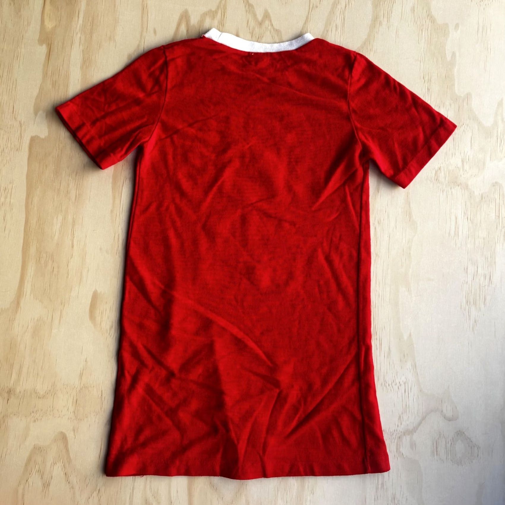 Vintage VINTAGE Barclay Juniors Dress T Shirt Junior Small Red UMWA Graphic Tee Shirt Dress Juniors Small Red Graphic Print Retro 90s Mens Womens Boys Girls Size XS / US 0-2 / IT 36-38 - 4 Thumbnail
