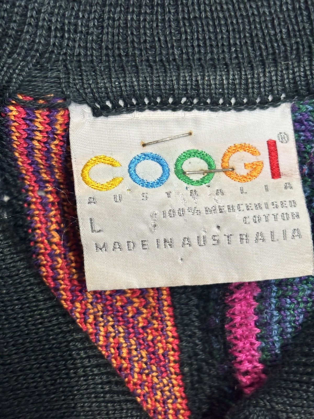 Coogi COOGI KNIT CARDIGAN SIZE L Size US L / EU 52-54 / 3 - 6 Thumbnail