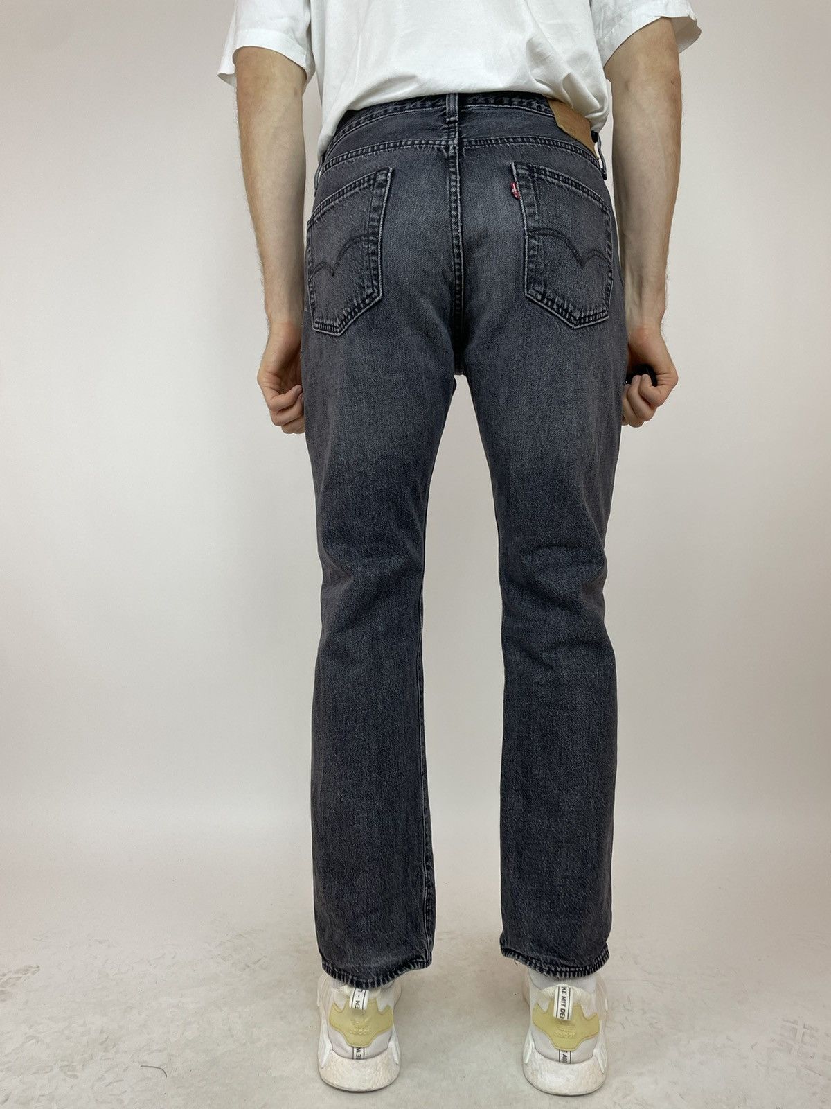 Levi's LEVIS 501 big E Jeans Washed gray Mens size w34 L32 Size US 34 / EU 50 - 6 Thumbnail