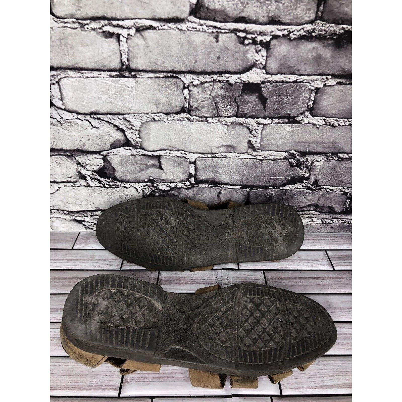 Other Claybrooke Footwear Brown Leather Fisherman Hiking Strap San Size US 9 / EU 42 - 7 Thumbnail