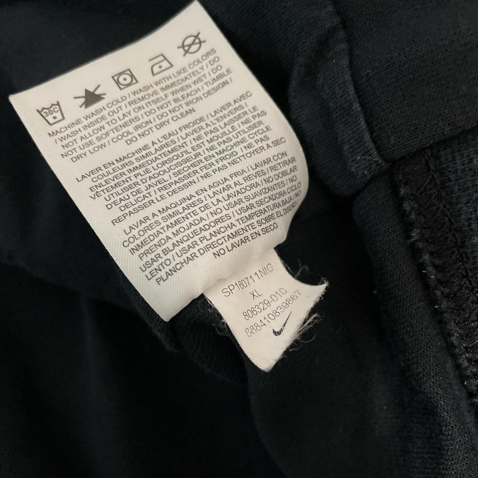 Nike Nike Tech Fleece Full Zip Hoody Hoodie Jacket Black Womens Size XL / US 12-14 / IT 48-50 - 5 Thumbnail