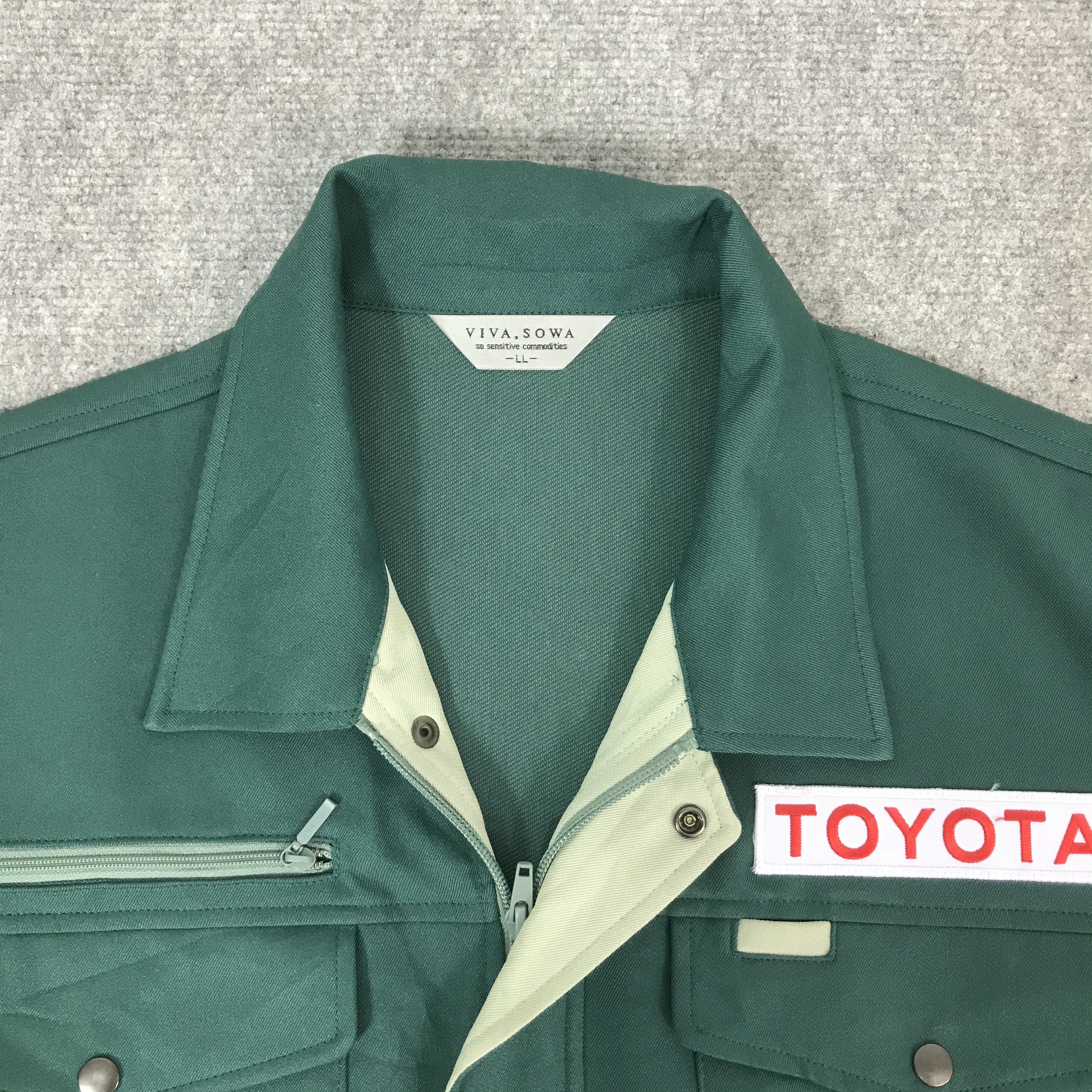 Japanese Brand Toyota Racing Motorsport custom Jacket K66B15 Size US L / EU 52-54 / 3 - 8 Thumbnail