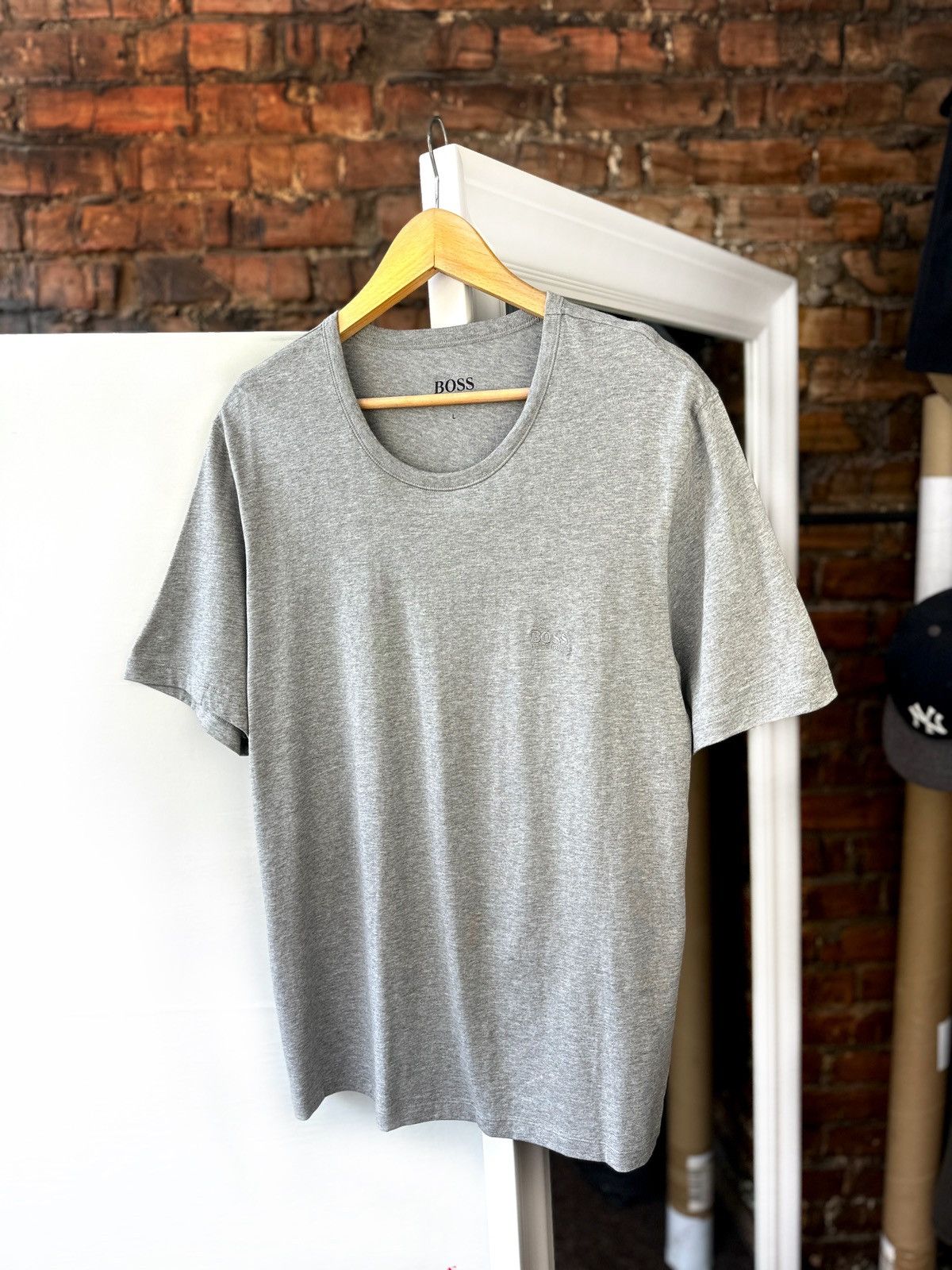 Hugo × Hugo Boss Men’s Basic Shirt Hugo Boss Gray Size: L Size US L / EU 52-54 / 3 - 1 Thumbnail