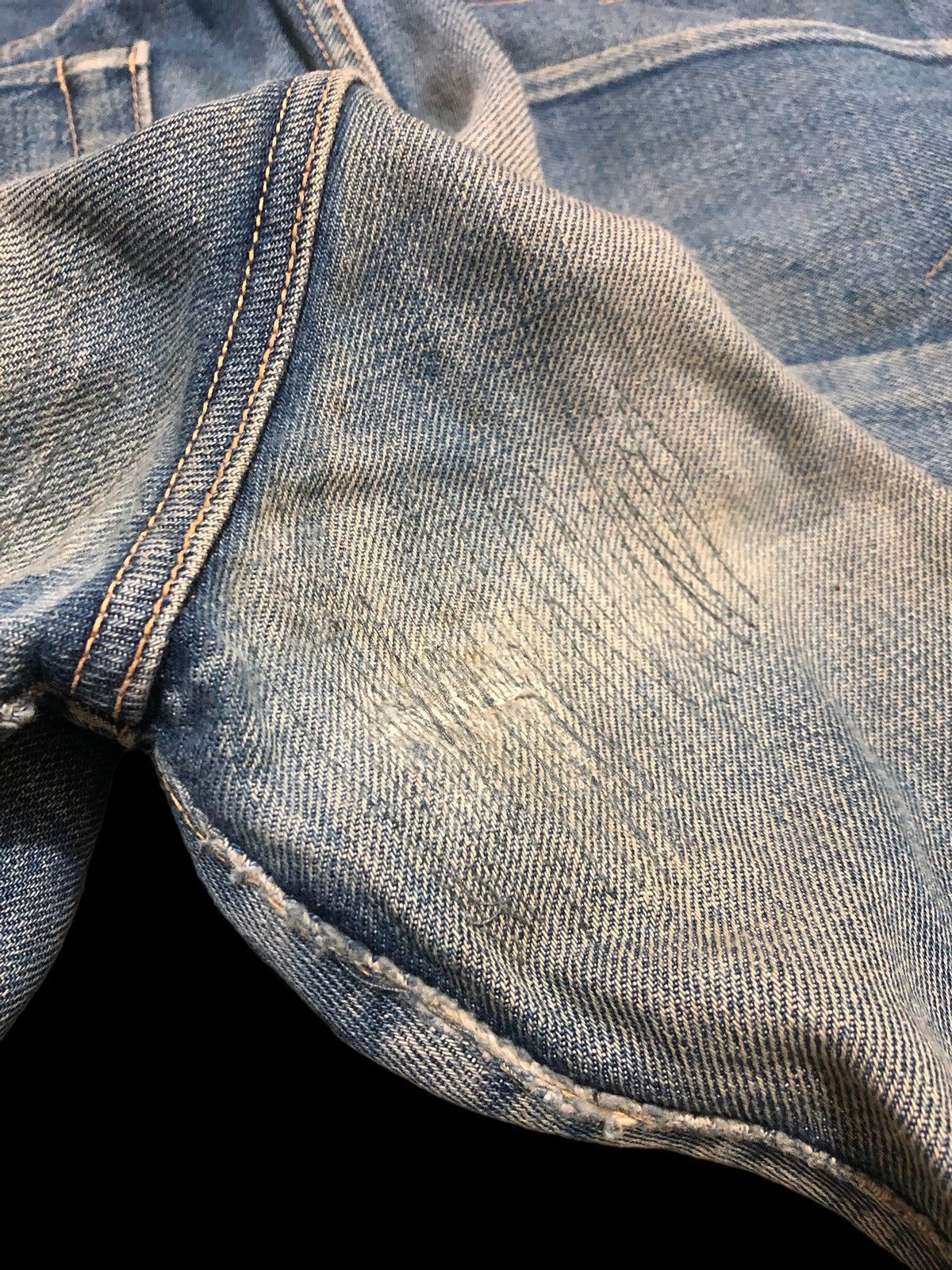 Japanese Brand REDLINE JAPANESSE SHELTER LEE DENIM Size US 30 / EU 46 - 10 Thumbnail